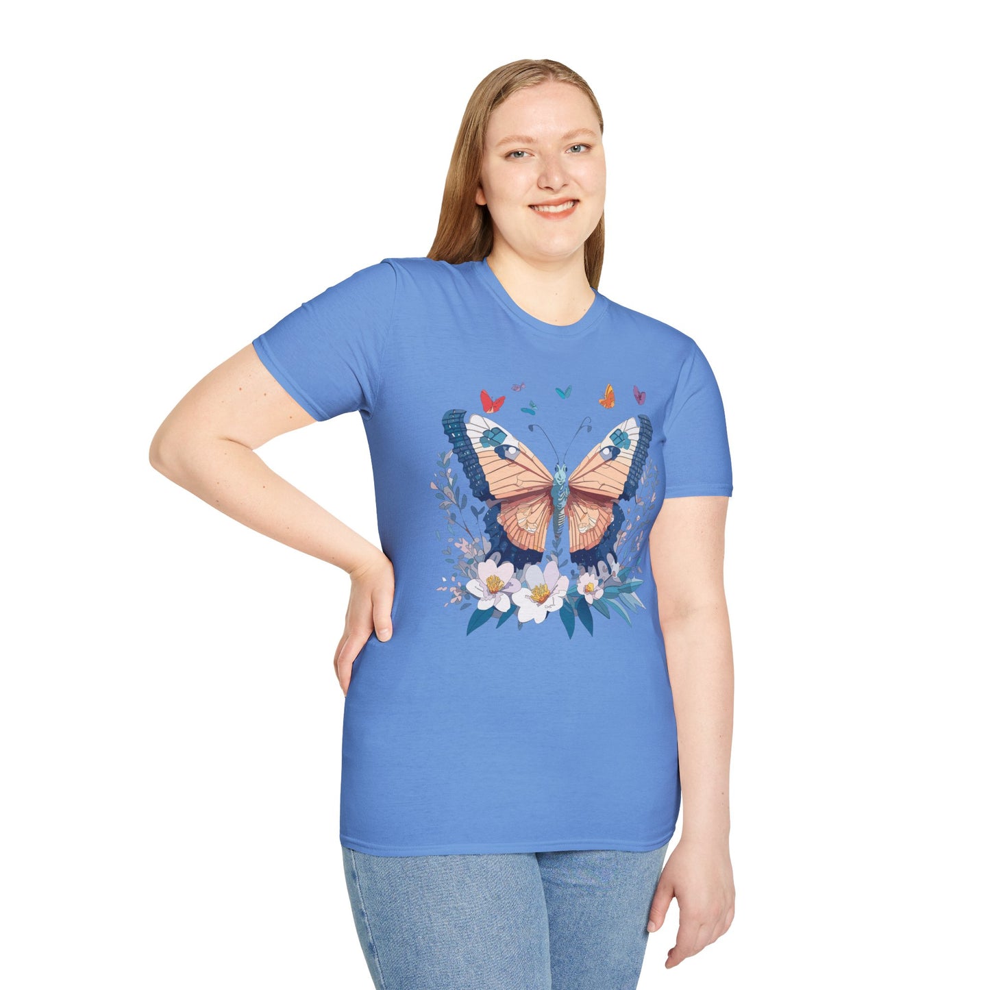 Butterfly Shirt, T Shirt with Butterfly, Monarch Shirt