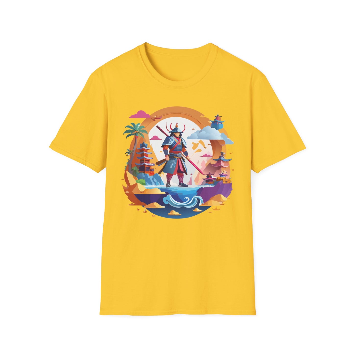 Samurai Shirt, Samurai Tee, T-Shirt with Samurai