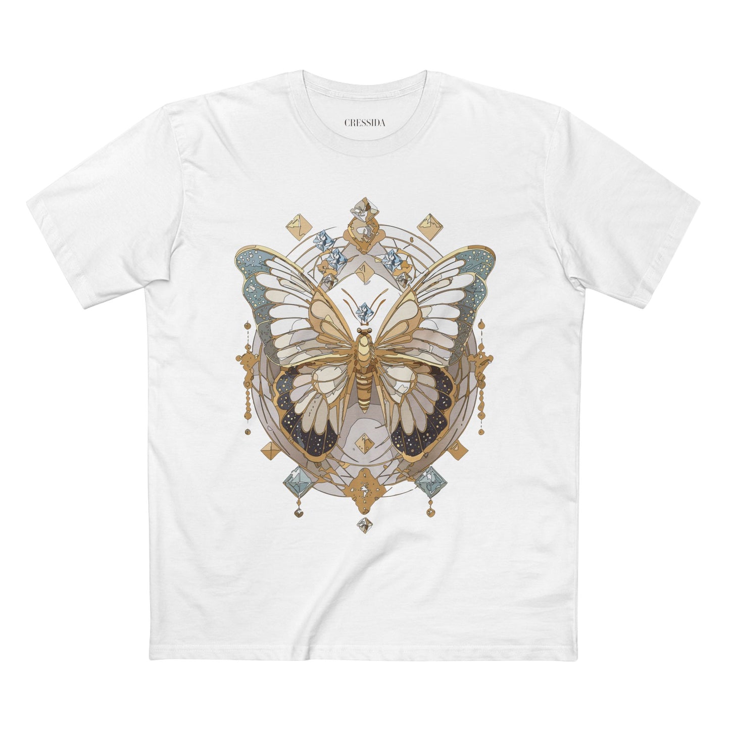 Butterfly shirt, Shirt with Butterfly, Tee Shirt with Antique Butterfly