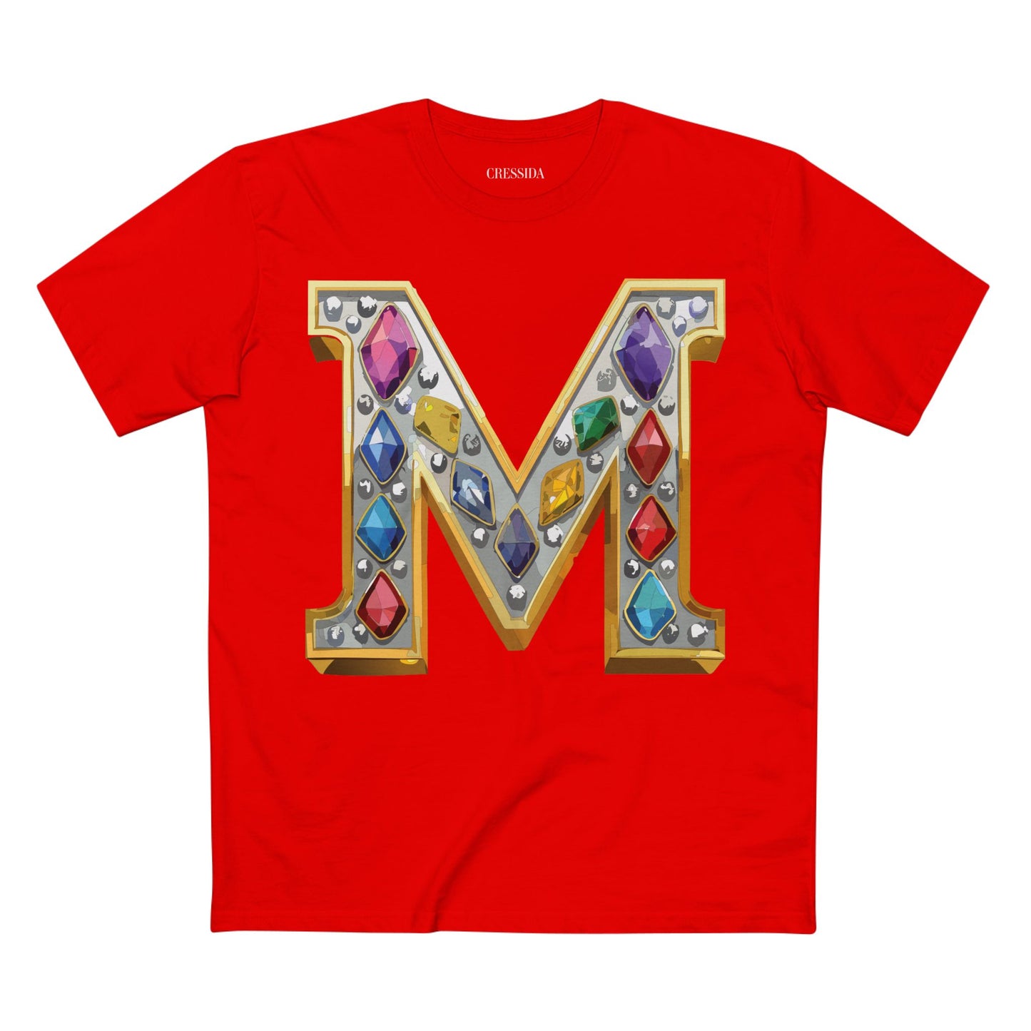 Letter Shirt, Shirt with Letters, Tee Shirt with Gold Letters