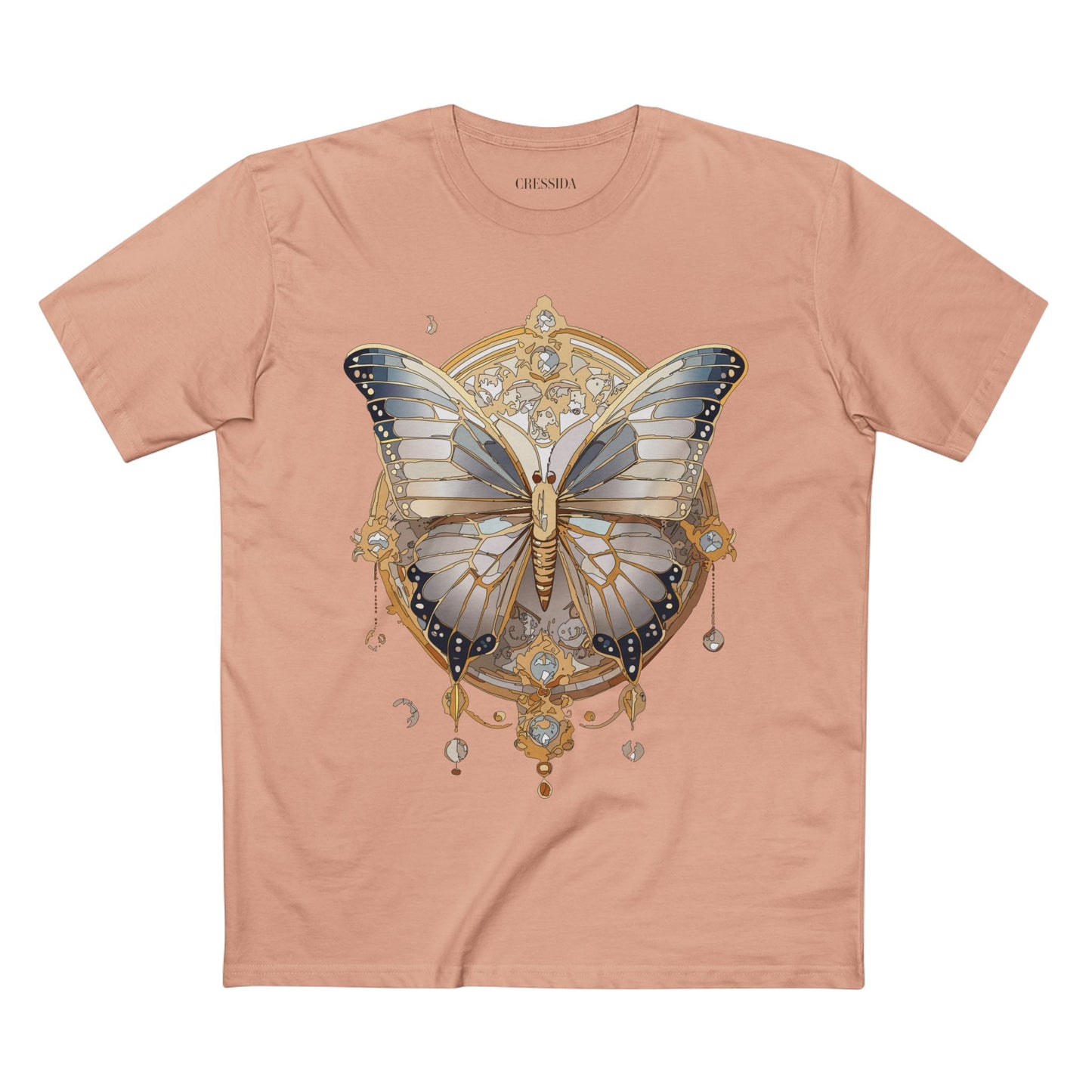 Butterfly shirt, Shirt with Butterfly, Tee Shirt with Antique Butterfly