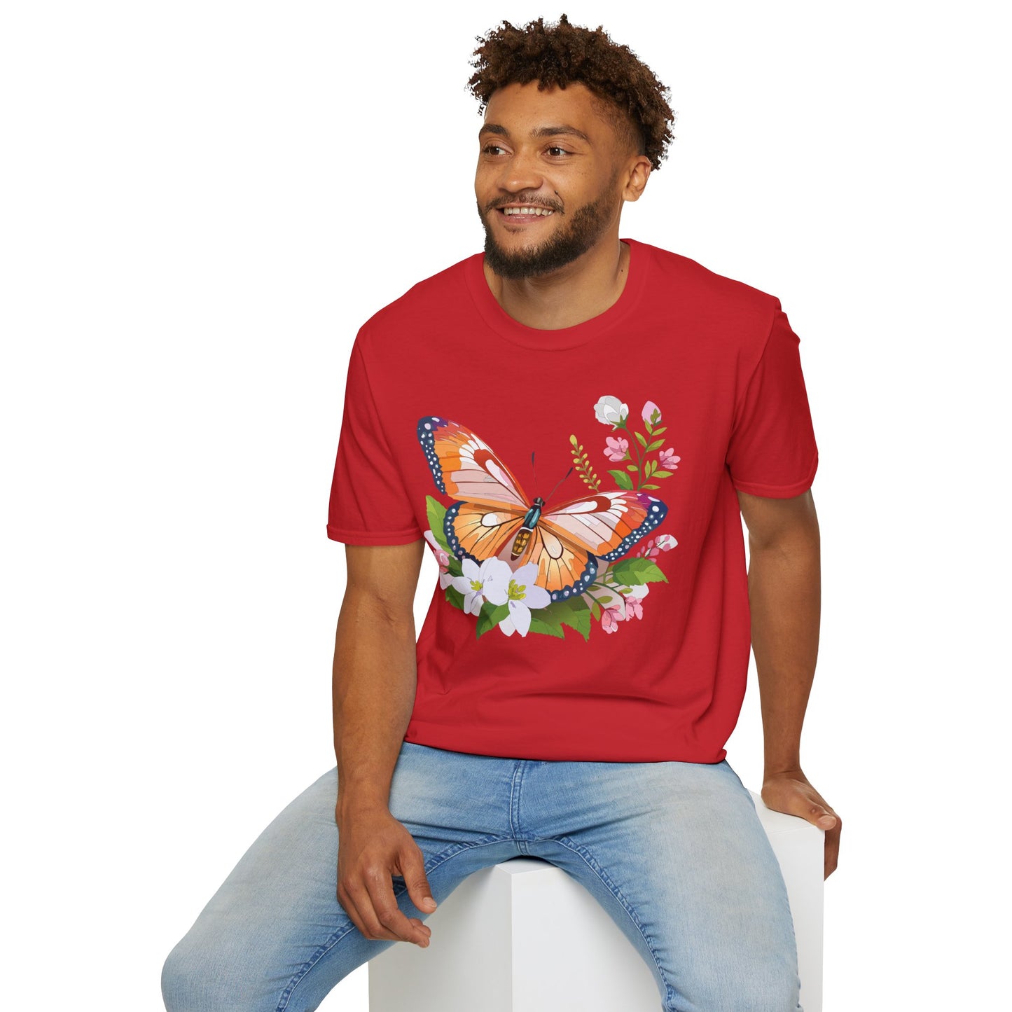Butterfly Shirt, T Shirt with Butterfly, Monarch Shirt