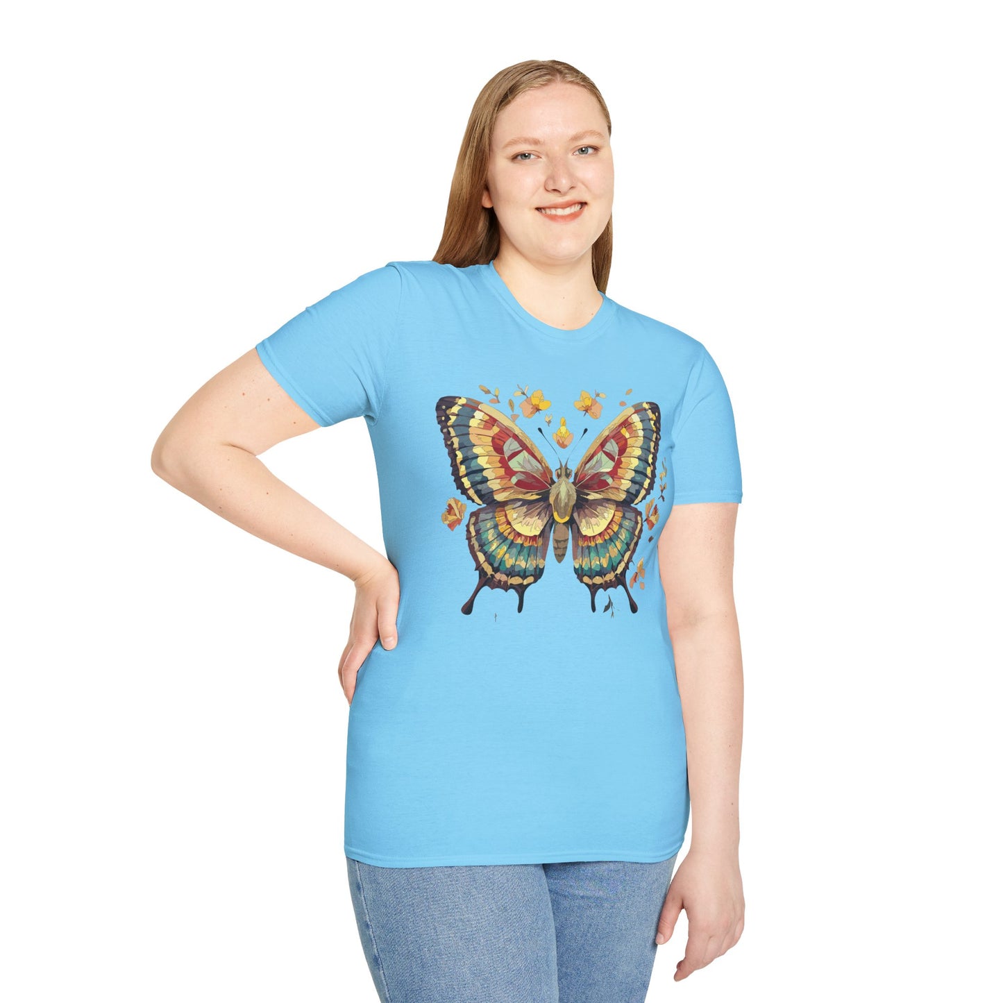 Butterfly Shirt, T Shirt with Butterfly, Monarch Shirt