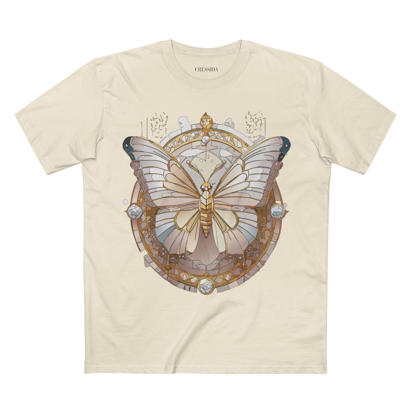 Butterfly shirt, Shirt with Butterfly, Tee Shirt with Antique Butterfly