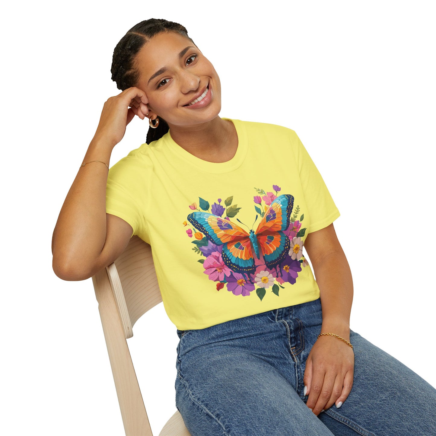 Butterfly Shirt, T Shirt with Butterfly, Monarch Shirt