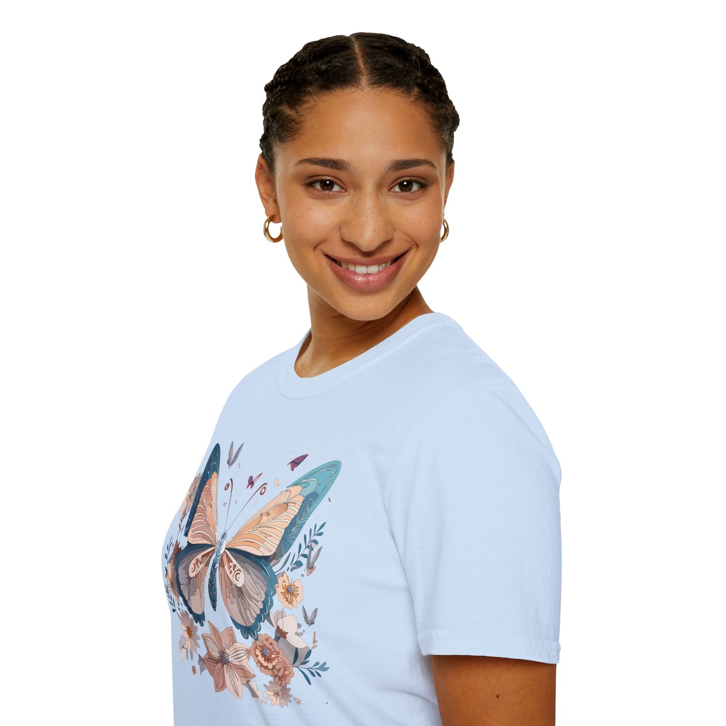 Butterfly Shirt, T Shirt with Butterfly, Monarch Shirt