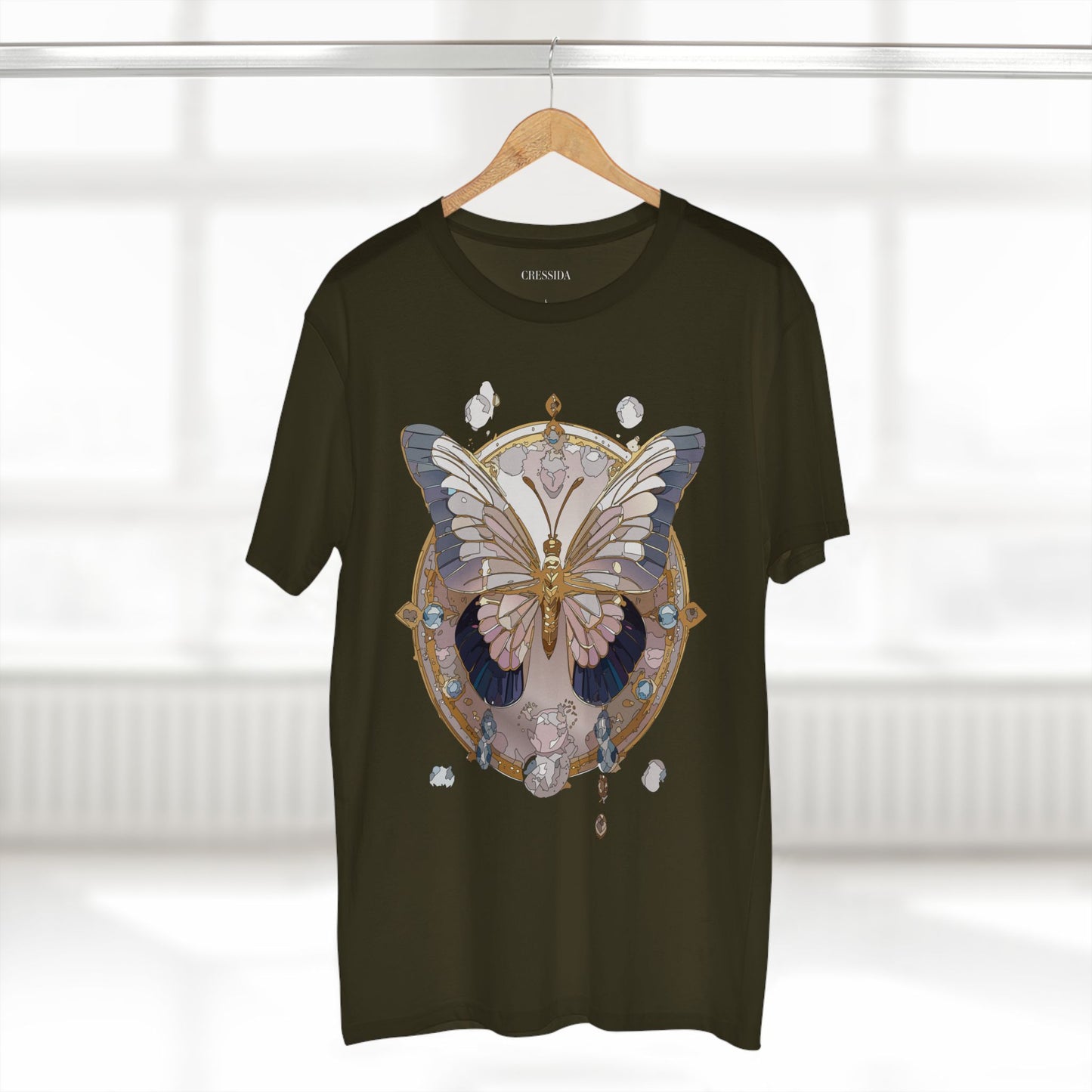 Butterfly shirt, Shirt with Butterfly, Tee Shirt with Antique Butterfly