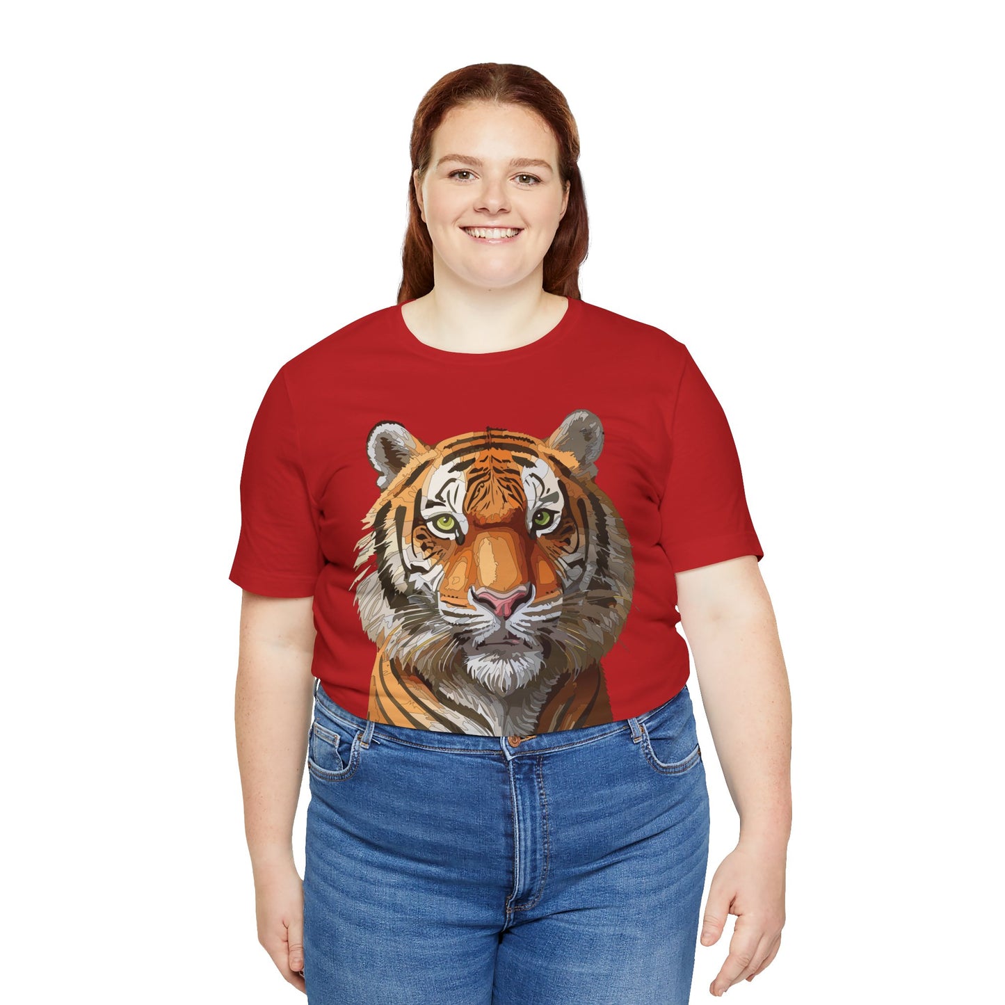 Unisex Animal Shirt, Tee Shirt with Animals, Art Design Tee Shirt, Wild Animals Shirt