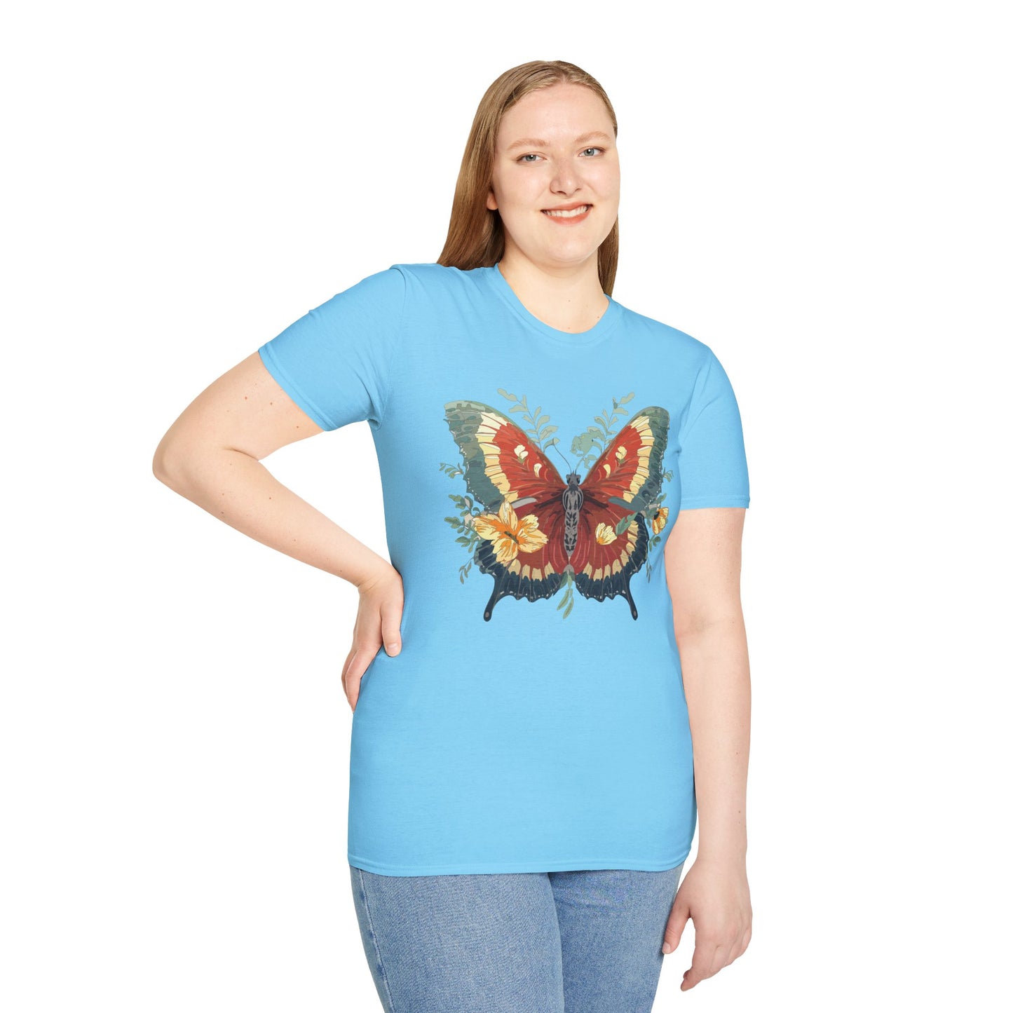 Butterfly Shirt, T Shirt with Butterfly, Monarch Shirt