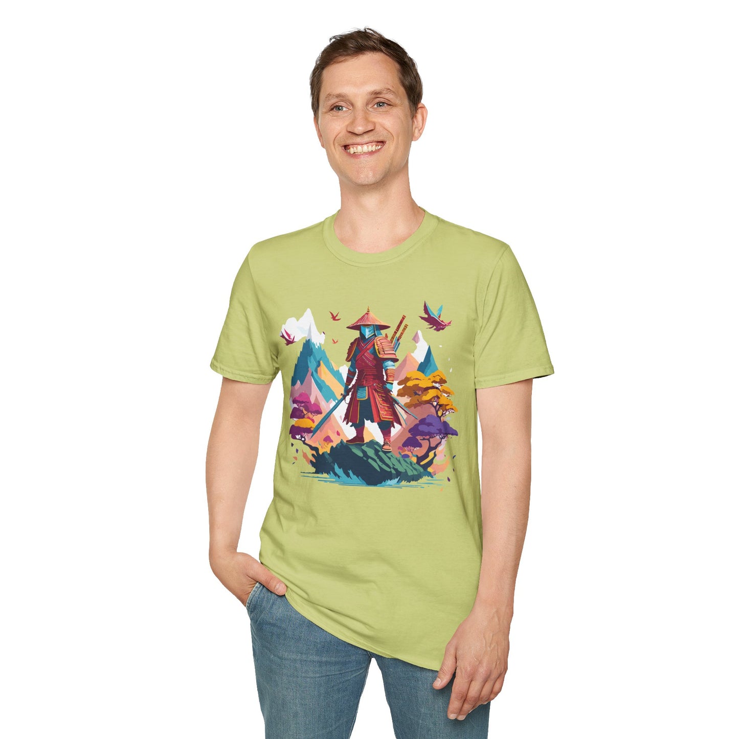 Samurai Shirt, Samurai Tee, T-Shirt with Samurai