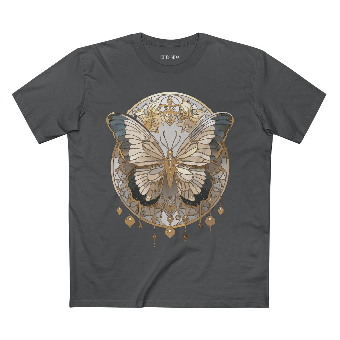 Butterfly shirt, Shirt with Butterfly, Tee Shirt with Antique Butterfly