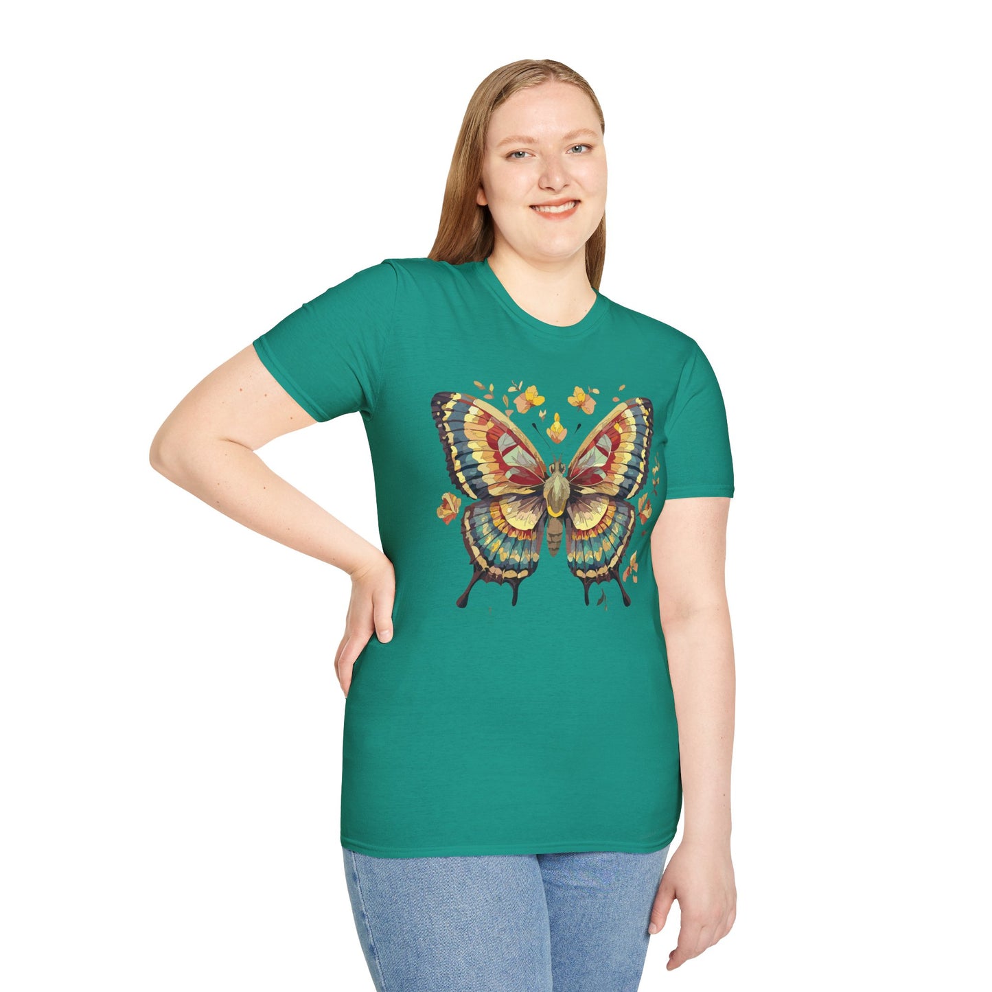 Butterfly Shirt, T Shirt with Butterfly, Monarch Shirt