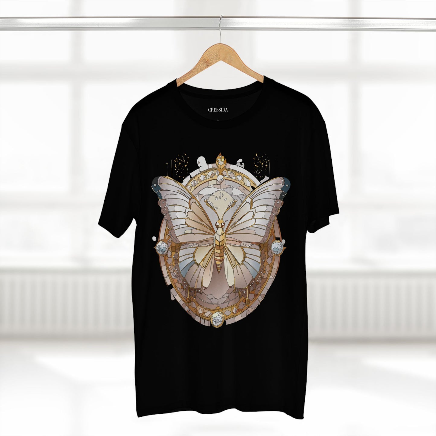 Butterfly shirt, Shirt with Butterfly, Tee Shirt with Antique Butterfly