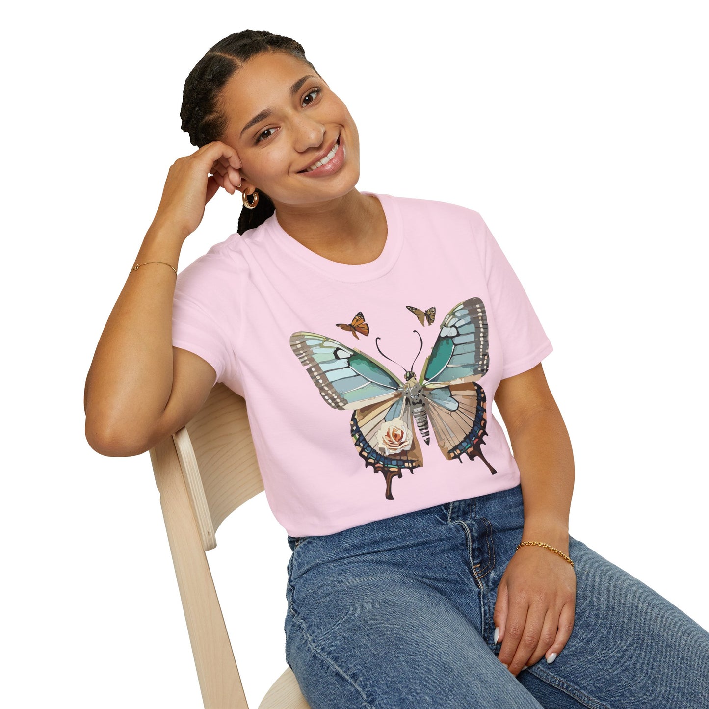 Butterfly Shirt, T Shirt with Butterfly, Monarch Shirt