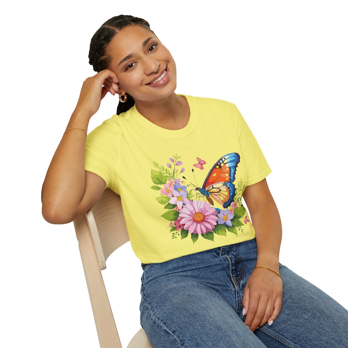 Butterfly Shirt, T Shirt with Butterfly, Monarch Shirt