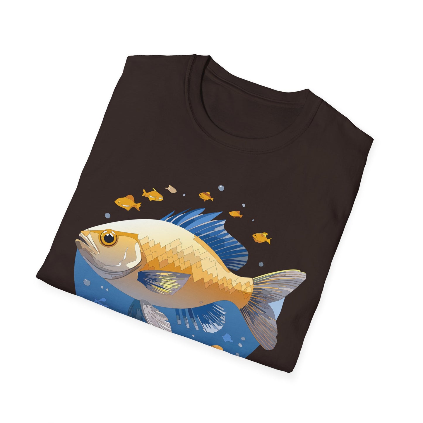 Fish Art Design Shirt, T Shirt with Fish, Graphic Shirt, Tee Shirt with Graphic Design, Shirt with Fish Graphic Art