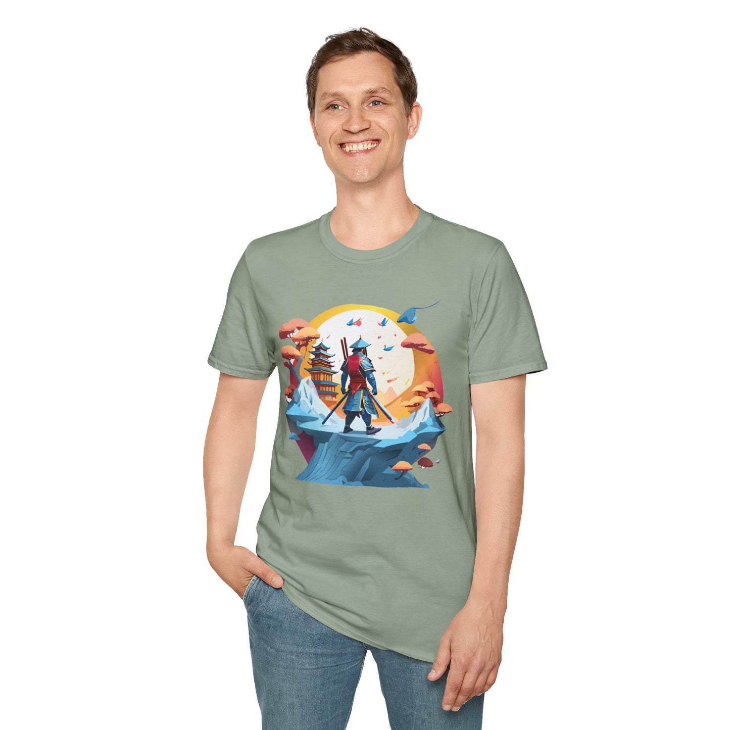 Samurai Shirt, Samurai Tee, T-Shirt with Samurai