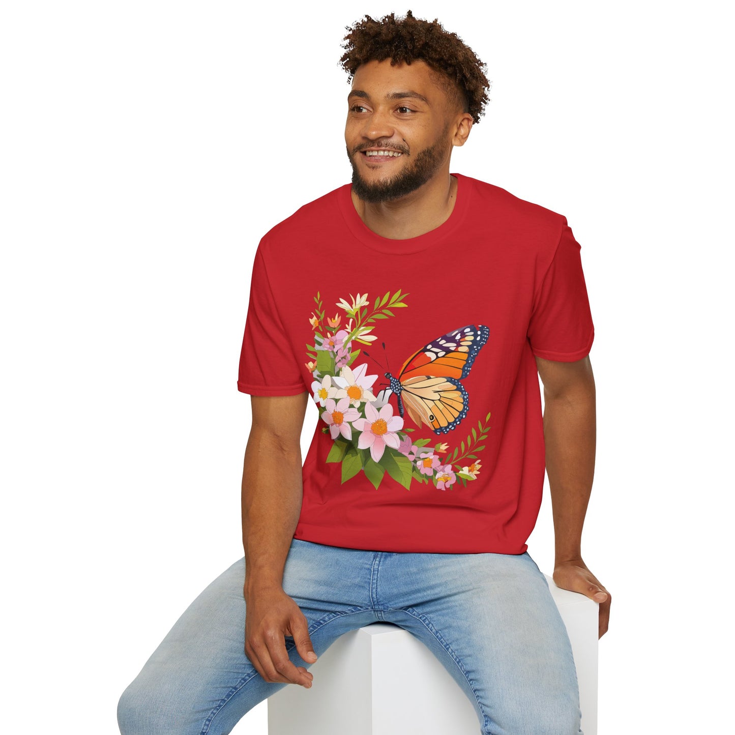 Butterfly Shirt, T Shirt with Butterfly, Monarch Shirt