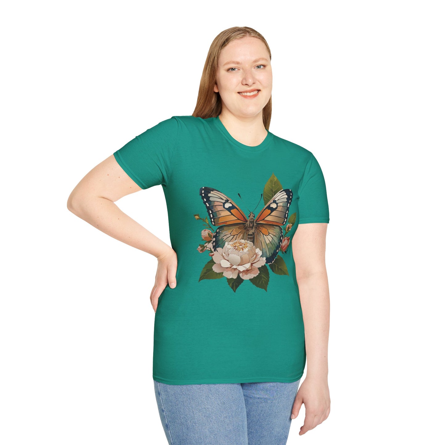 Butterfly Shirt, T Shirt with Butterfly, Monarch Shirt