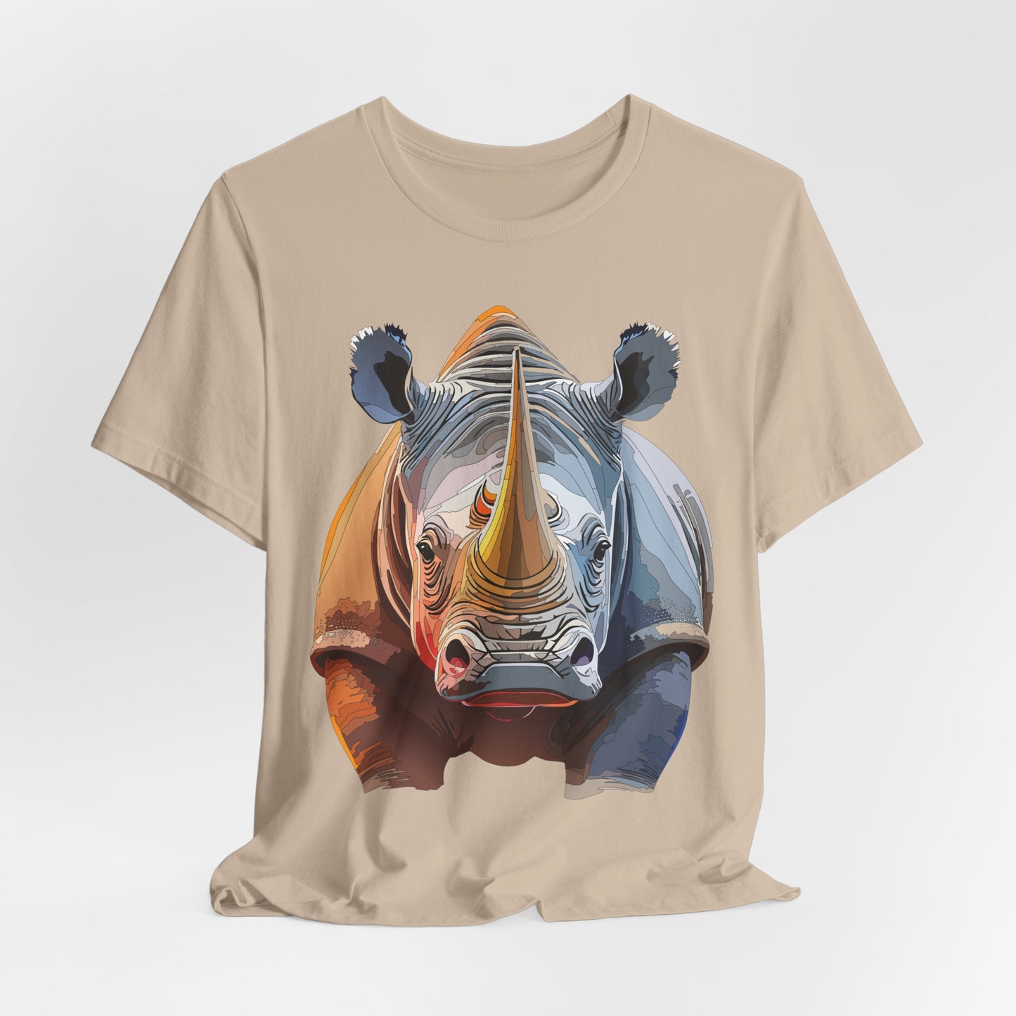 Unisex Animal Shirt, Tee Shirt with Animals, Art Design Tee Shirt, Wild Animals Shirt