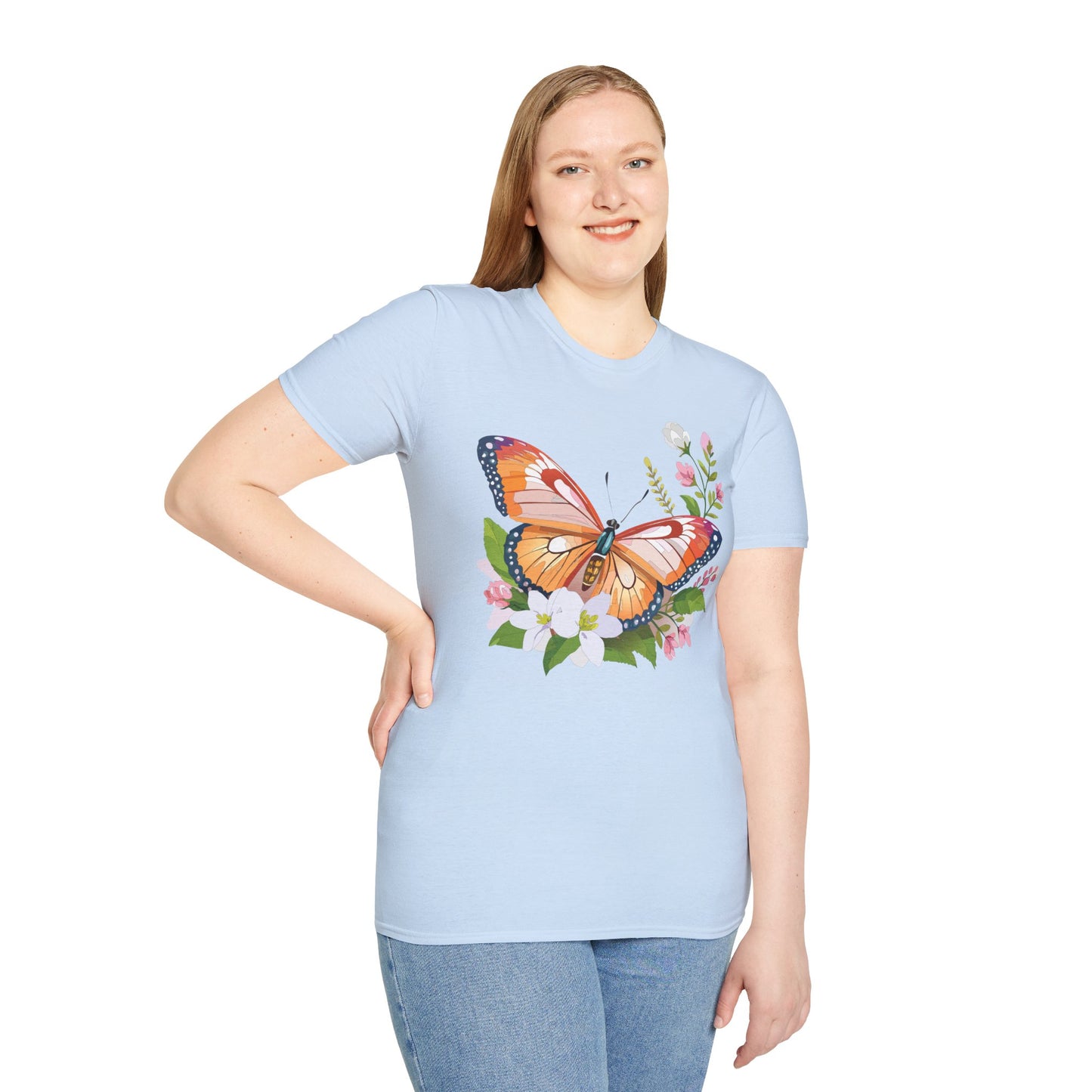 Butterfly Shirt, T Shirt with Butterfly, Monarch Shirt