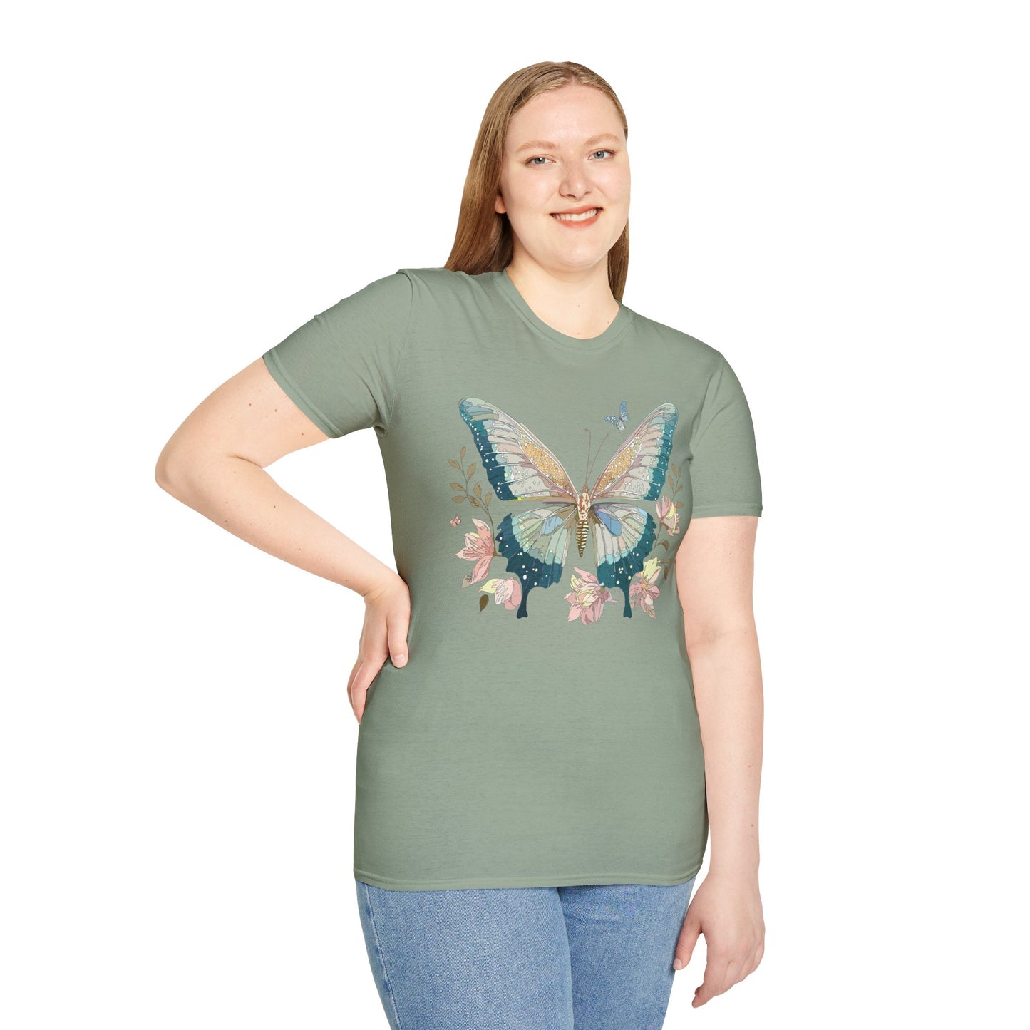 Butterfly Shirt, T Shirt with Butterfly, Monarch Shirt