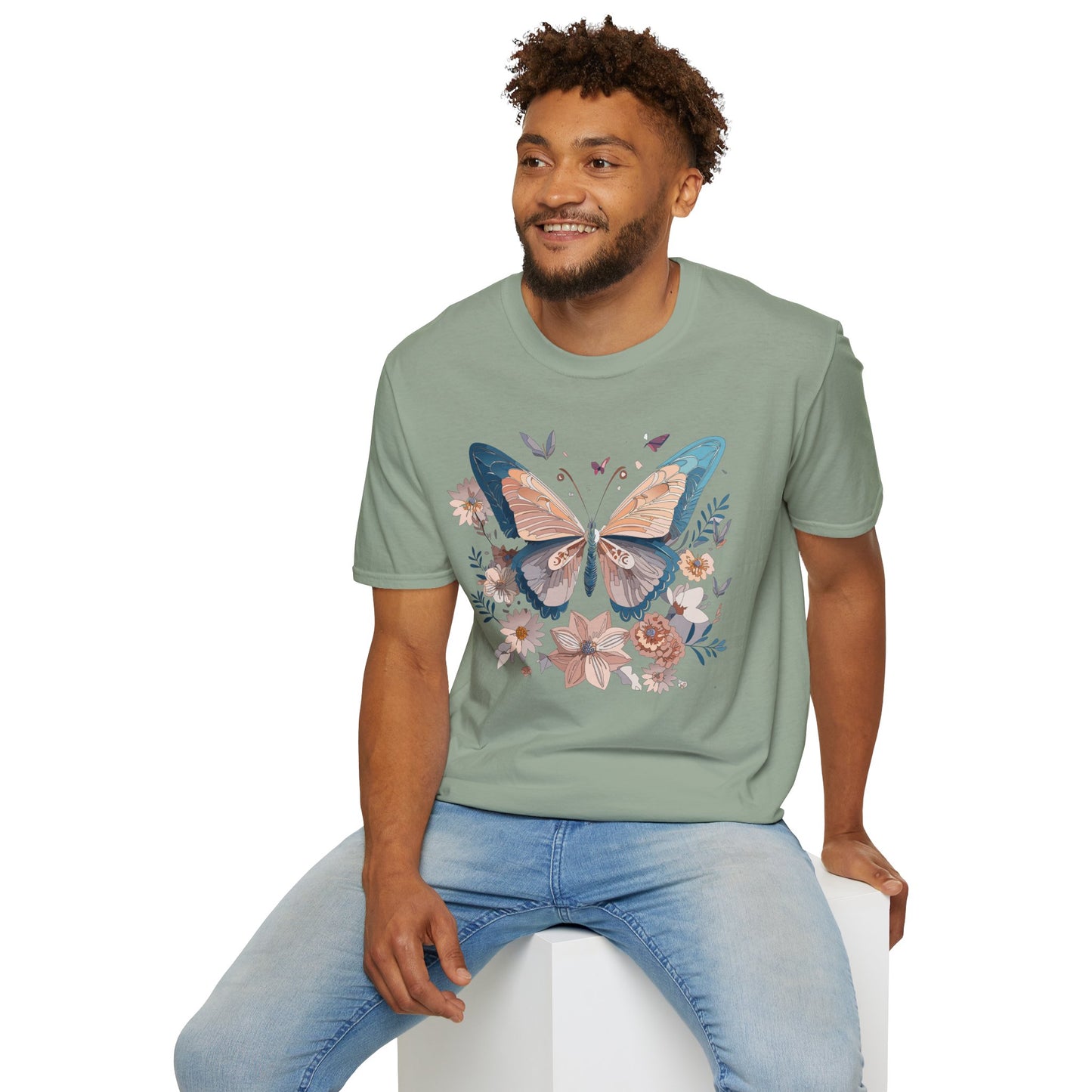 Butterfly Shirt, T Shirt with Butterfly, Monarch Shirt
