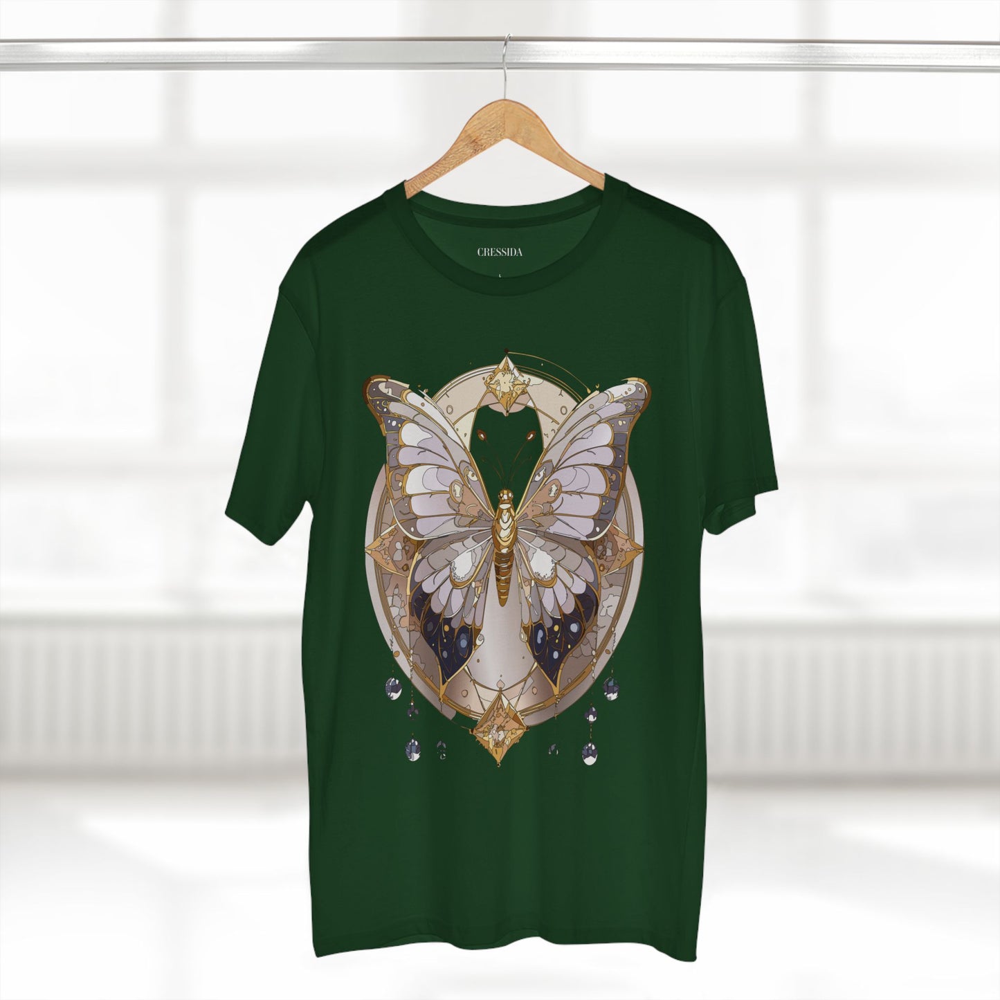 Butterfly shirt, Shirt with Butterfly, Tee Shirt with Antique Butterfly