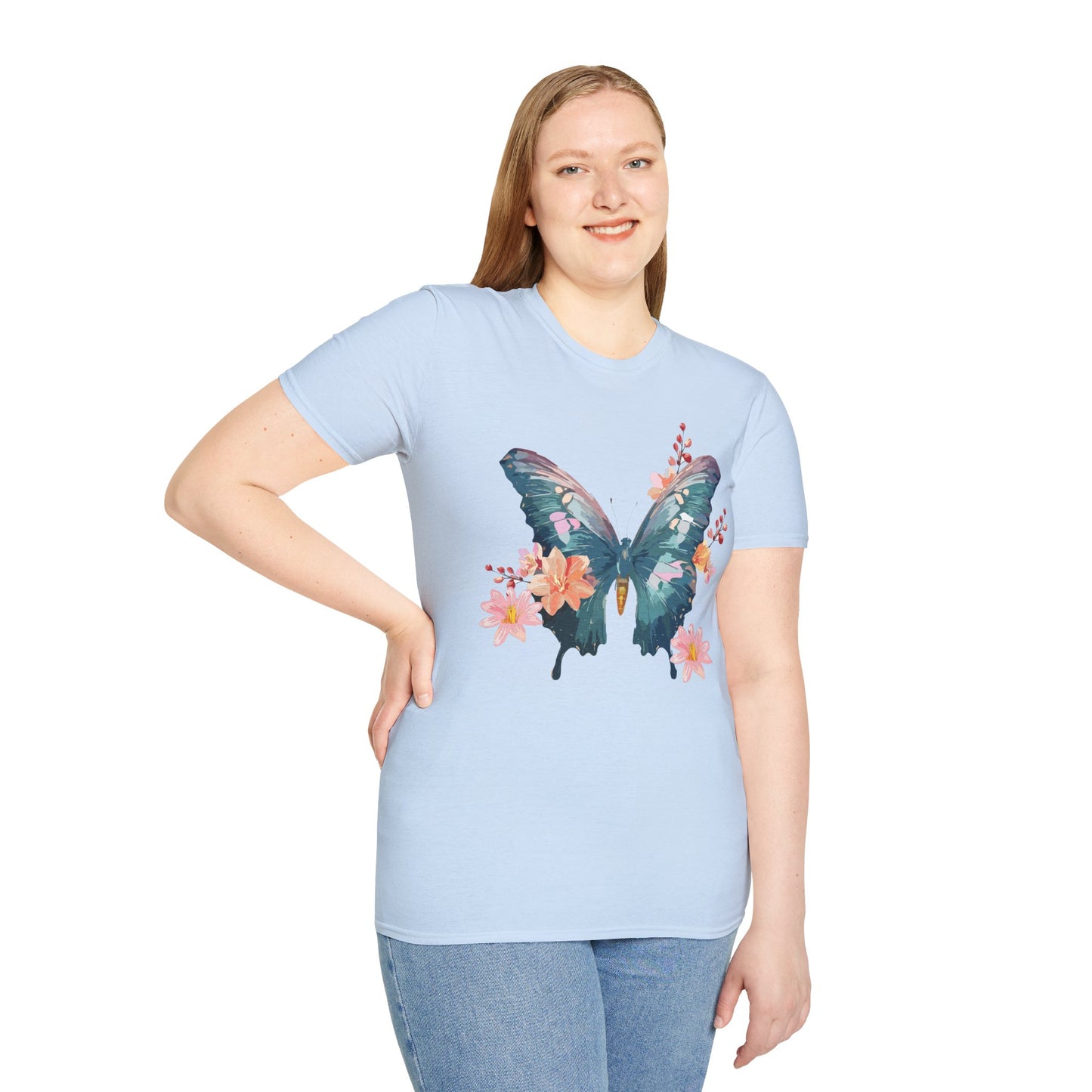 Butterfly Shirt, T Shirt with Butterfly, Monarch Shirt