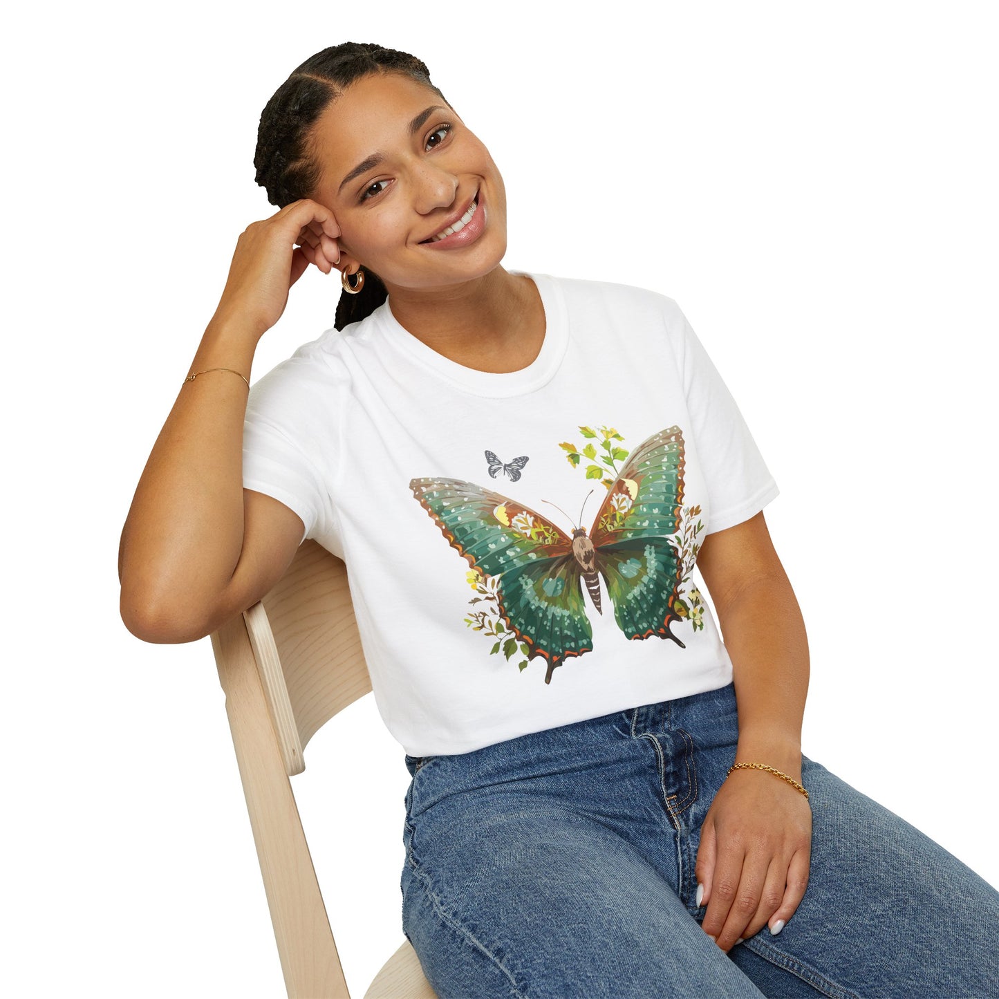 Butterfly Shirt, T Shirt with Butterfly, Monarch Shirt