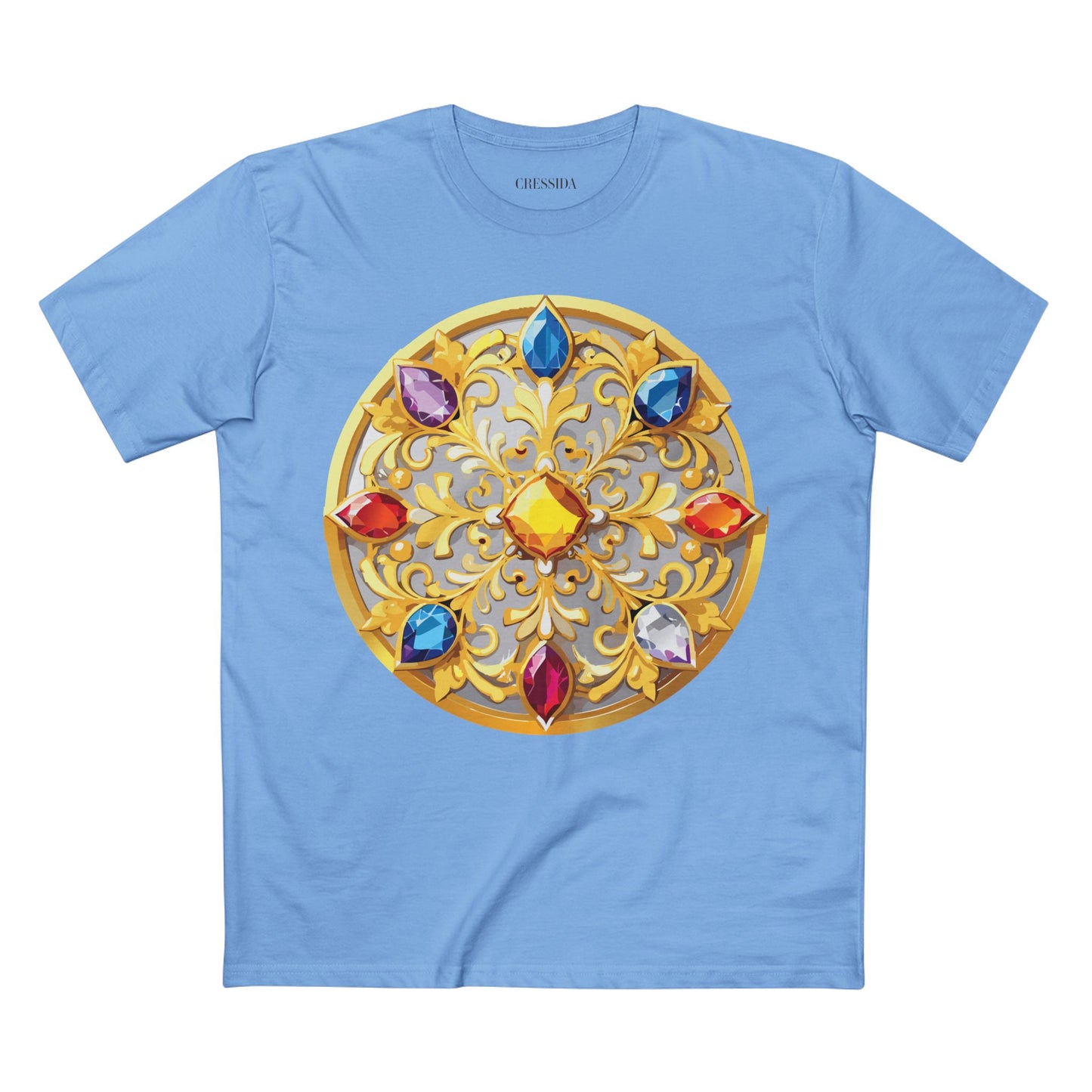 Medallion Shirt, Shirt with Medallion, Tee Shirt with Medal