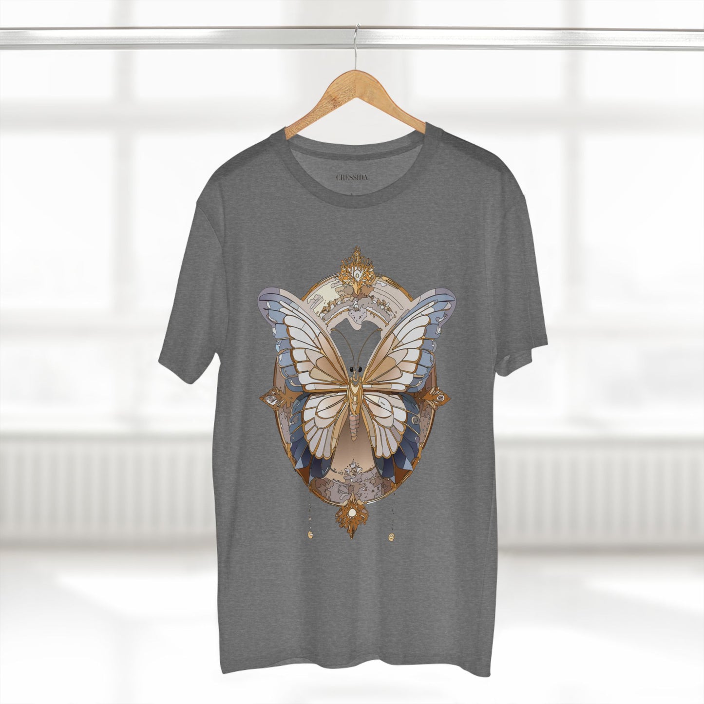 Butterfly shirt, Shirt with Butterfly, Tee Shirt with Antique Butterfly