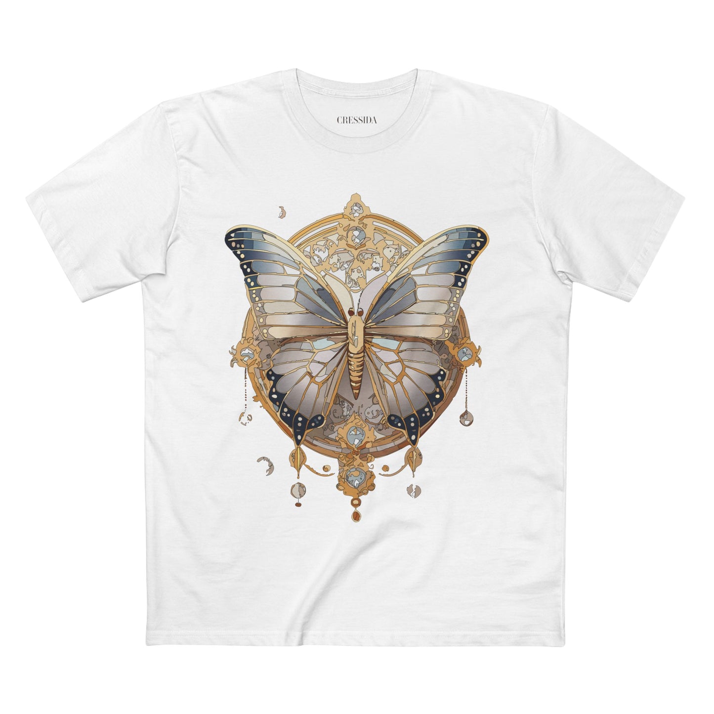 Butterfly shirt, Shirt with Butterfly, Tee Shirt with Antique Butterfly