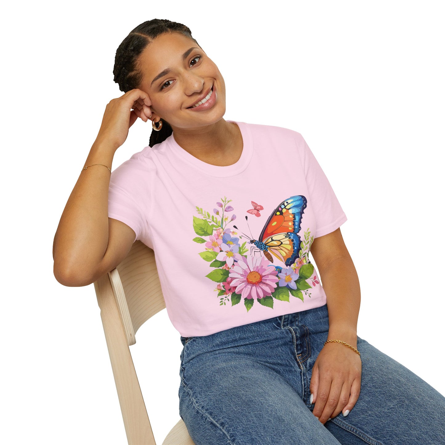 Butterfly Shirt, T Shirt with Butterfly, Monarch Shirt