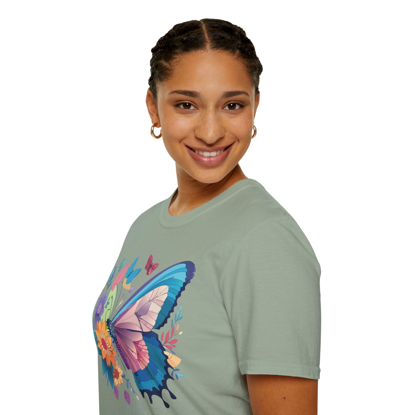 Butterfly Shirt, T Shirt with Butterfly, Monarch Shirt