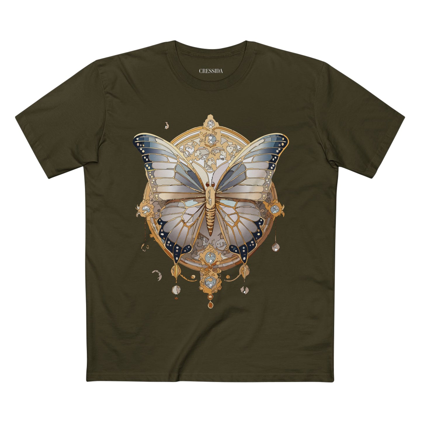Butterfly shirt, Shirt with Butterfly, Tee Shirt with Antique Butterfly
