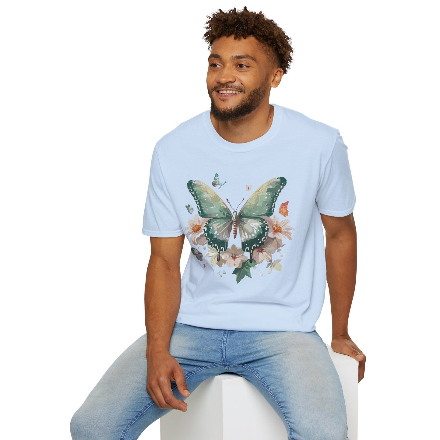 Butterfly Shirt, T Shirt with Butterfly, Monarch Shirt