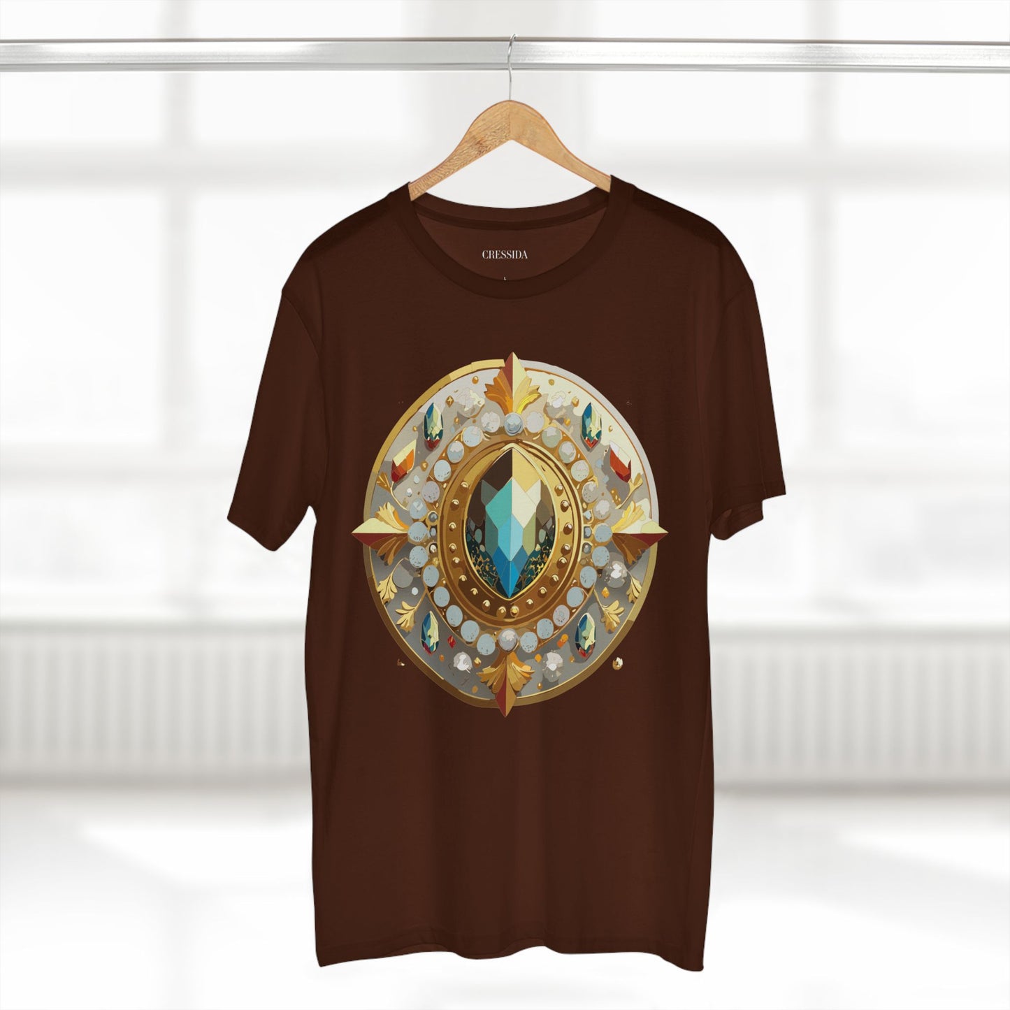 Medallion Shirt, Shirt with Medallion, Tee Shirt with Medal