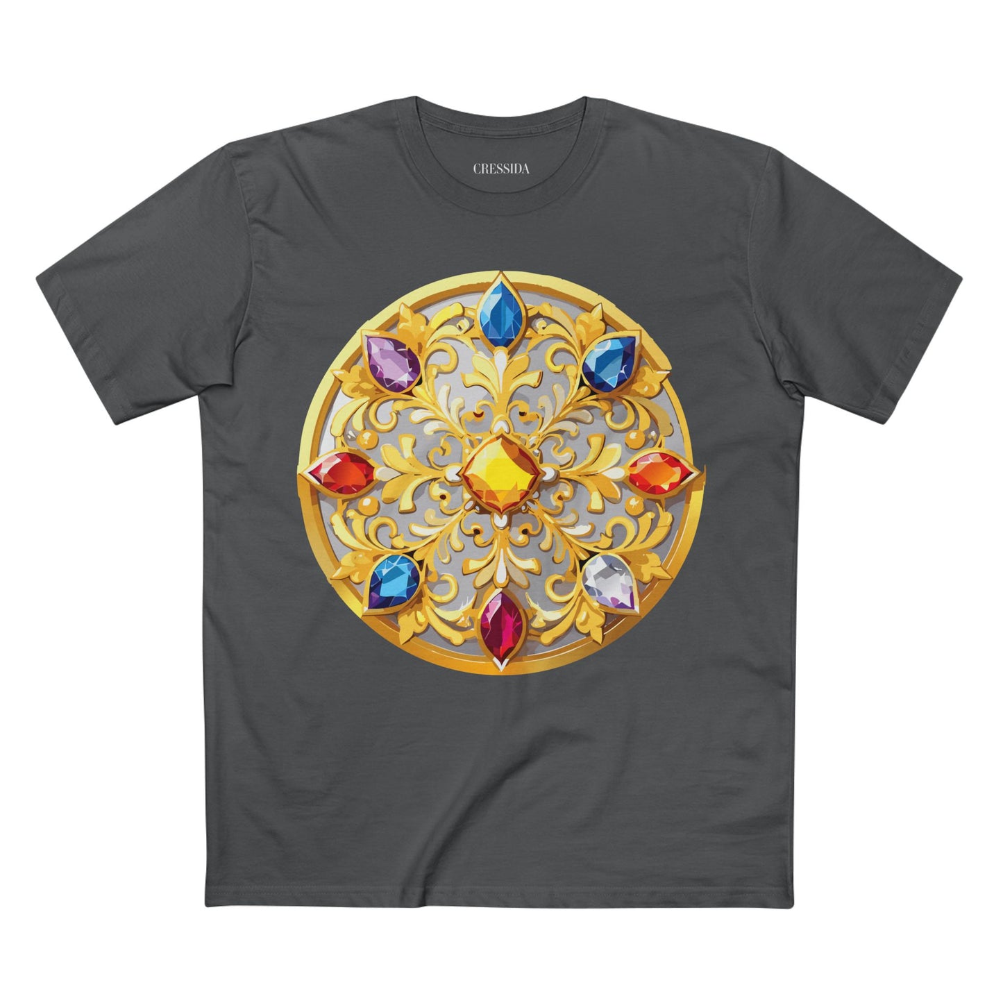 Medallion Shirt, Shirt with Medallion, Tee Shirt with Medal