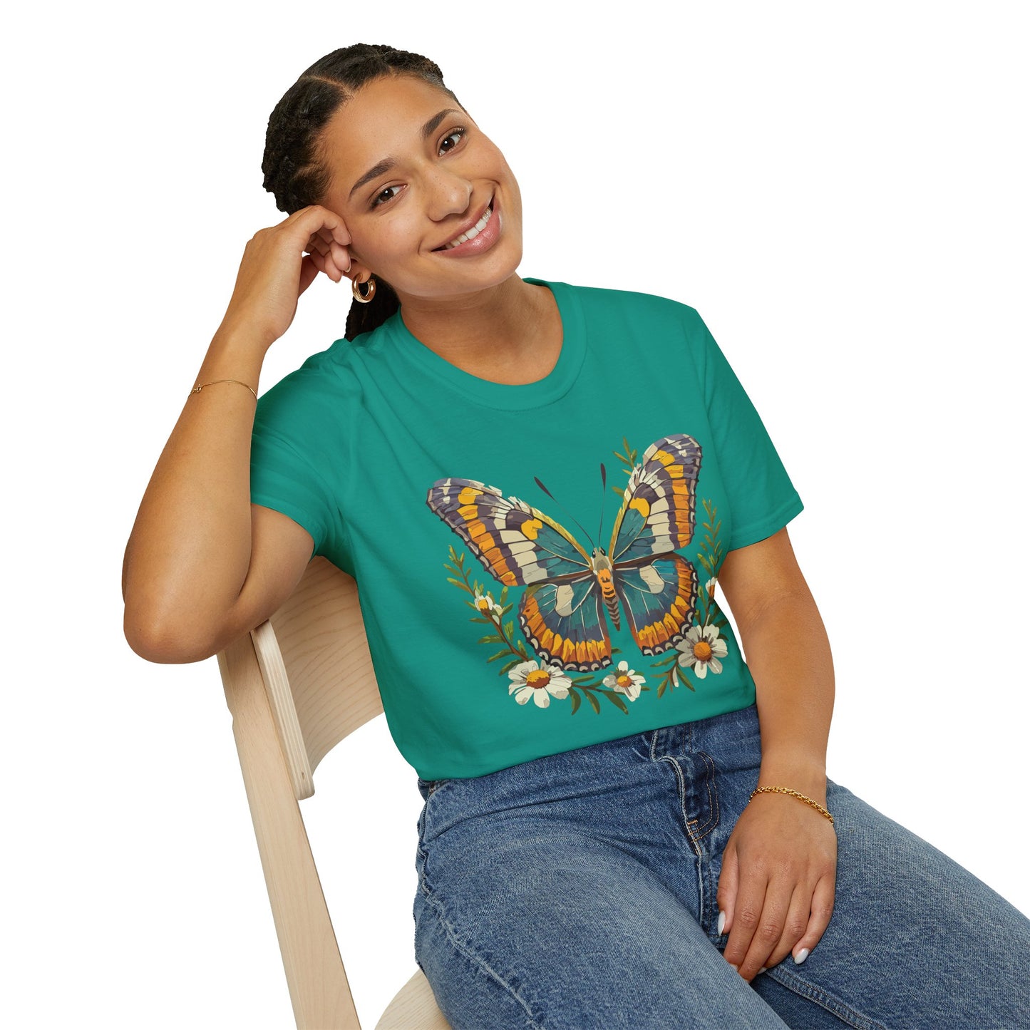 Butterfly Shirt, T Shirt with Butterfly, Monarch Shirt
