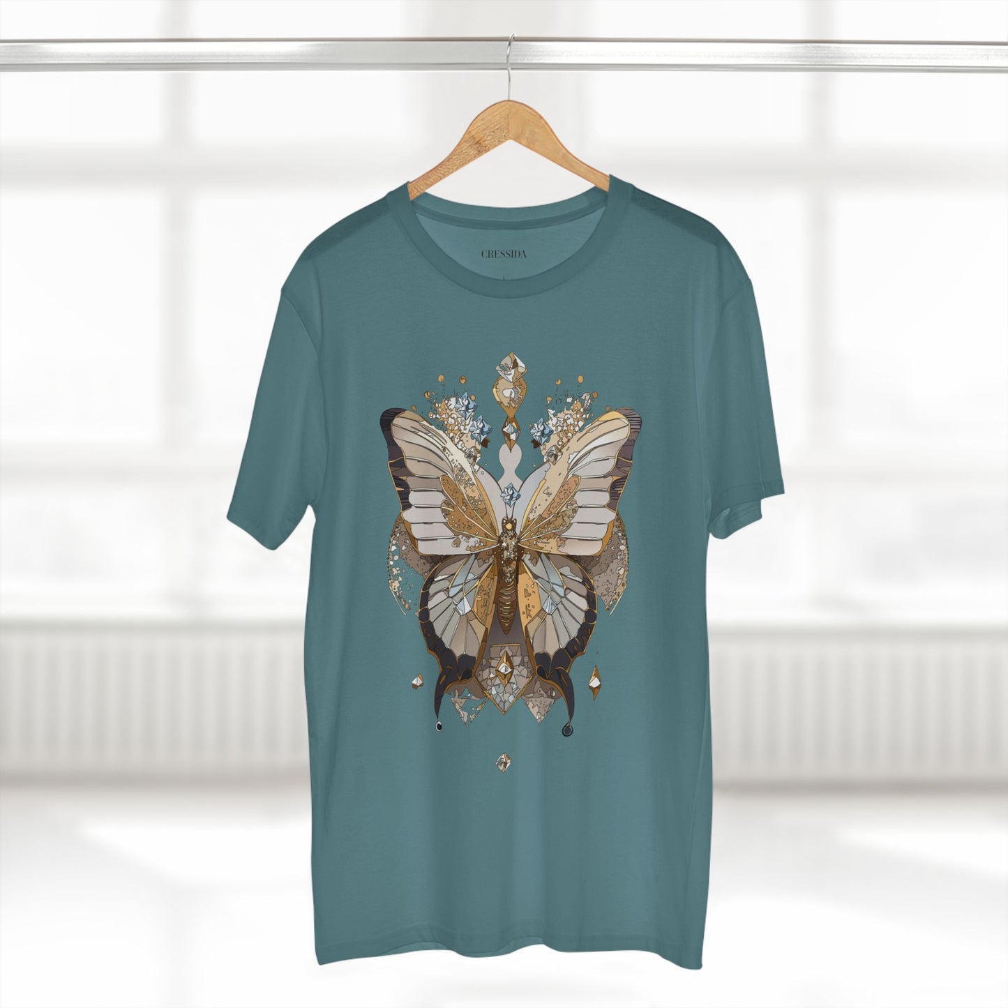 Butterfly shirt, Shirt with Butterfly, Tee Shirt with Antique Butterfly