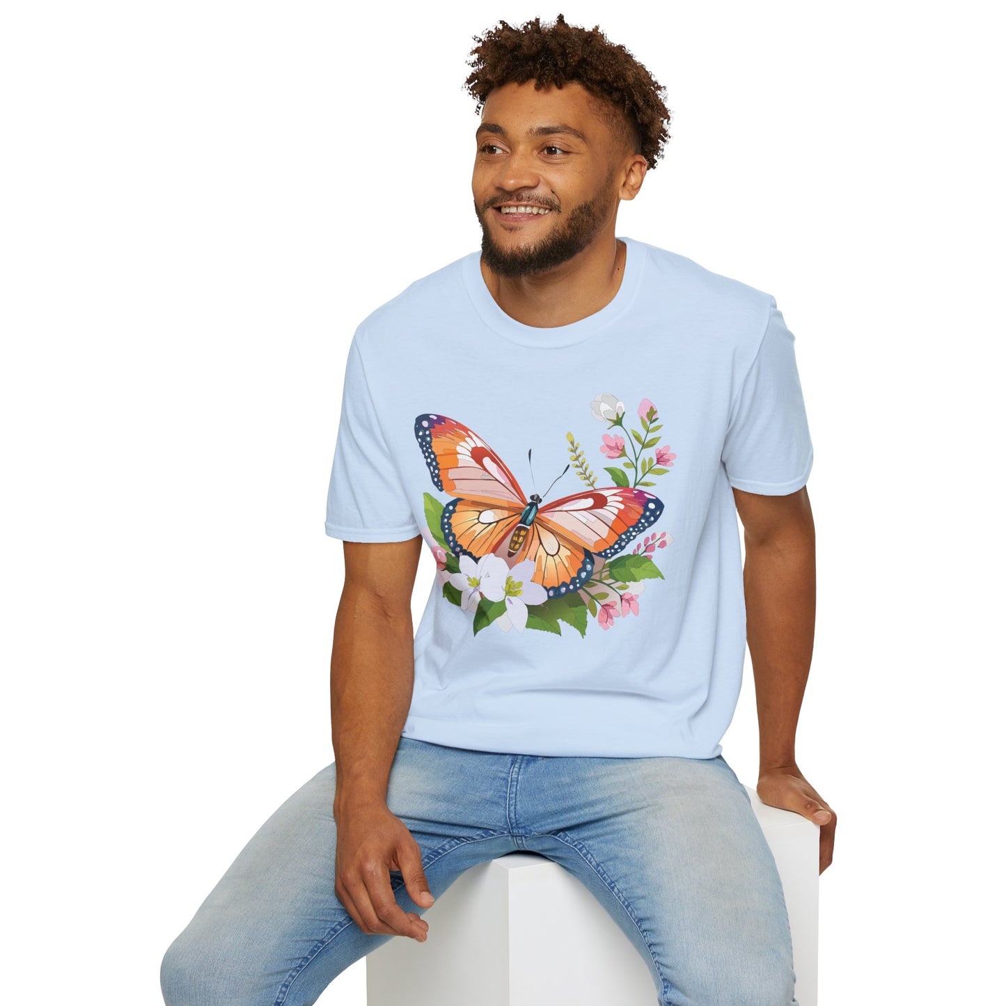 Butterfly Shirt, T Shirt with Butterfly, Monarch Shirt