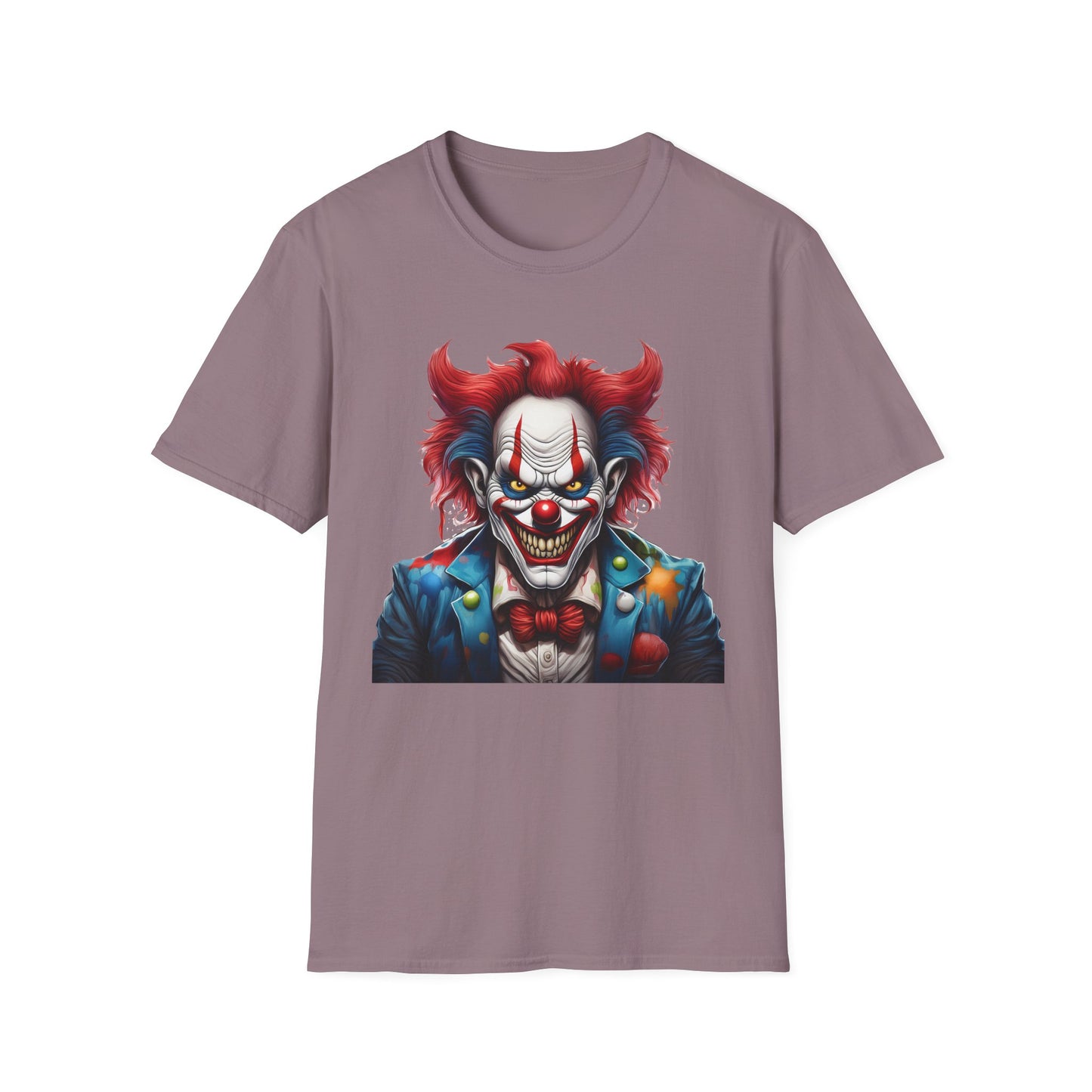 Clown Shirt, T Shirt with Clown, Funny Man Shirt, Tee Shirt with Funny Man, Circus Shirt, Shirt with Circus, Scary Man Shirt, Shirt with Scary Man