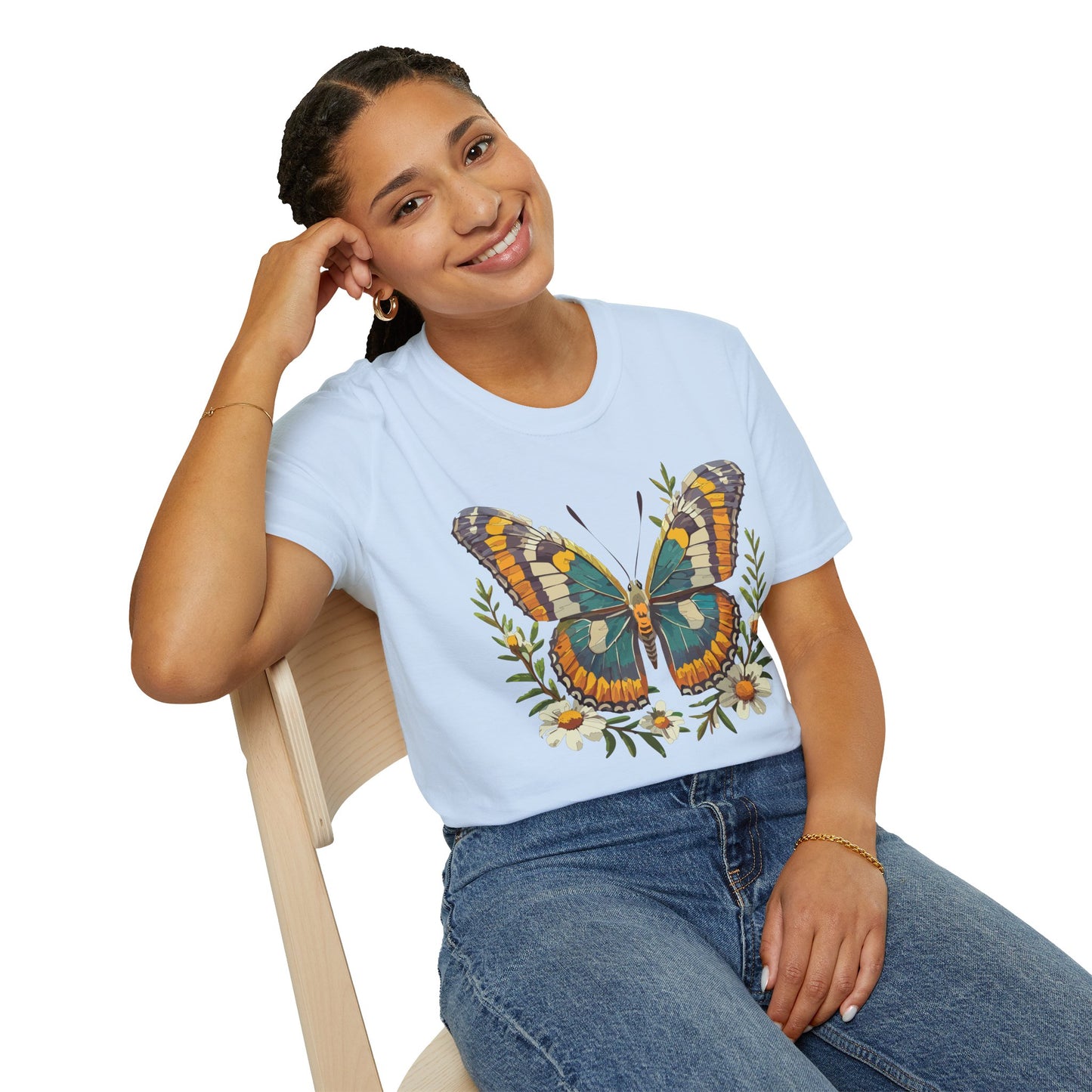 Butterfly Shirt, T Shirt with Butterfly, Monarch Shirt