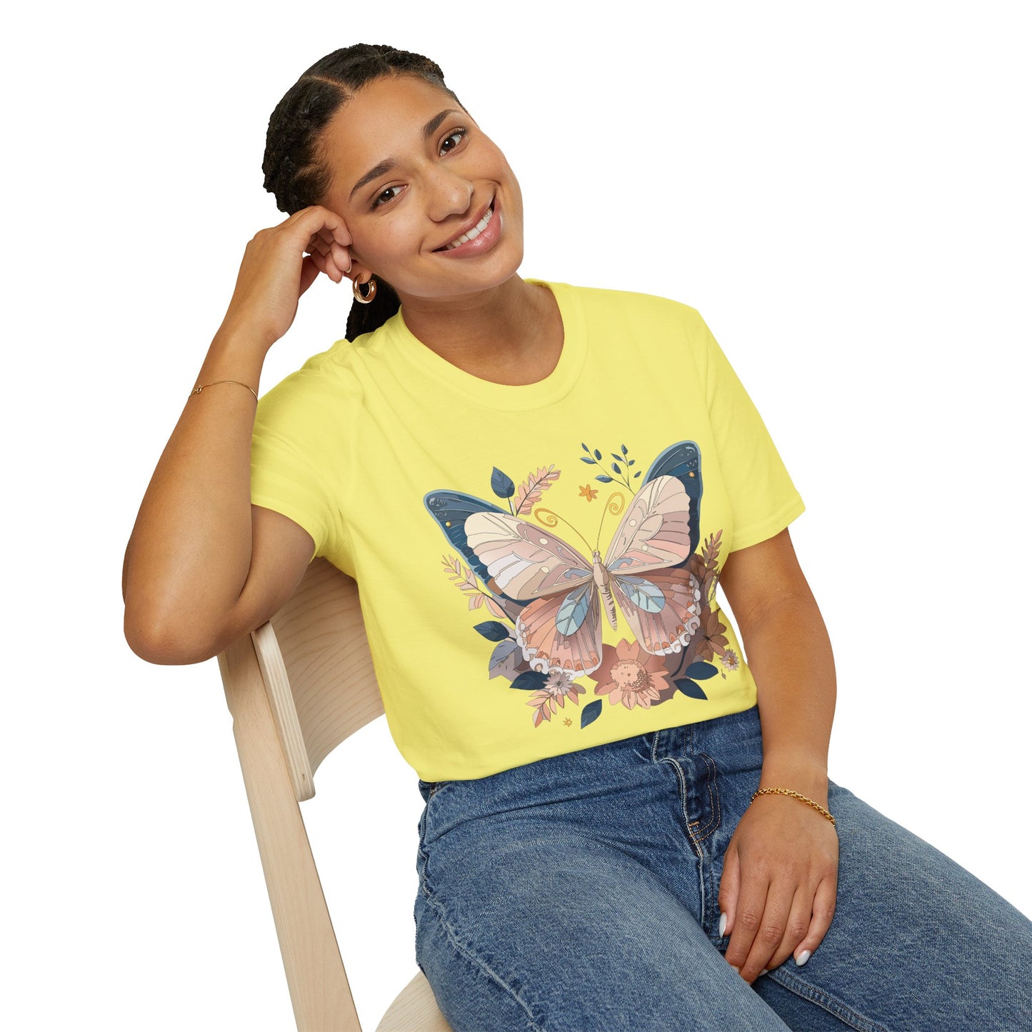 Butterfly Shirt, T Shirt with Butterfly, Monarch Shirt