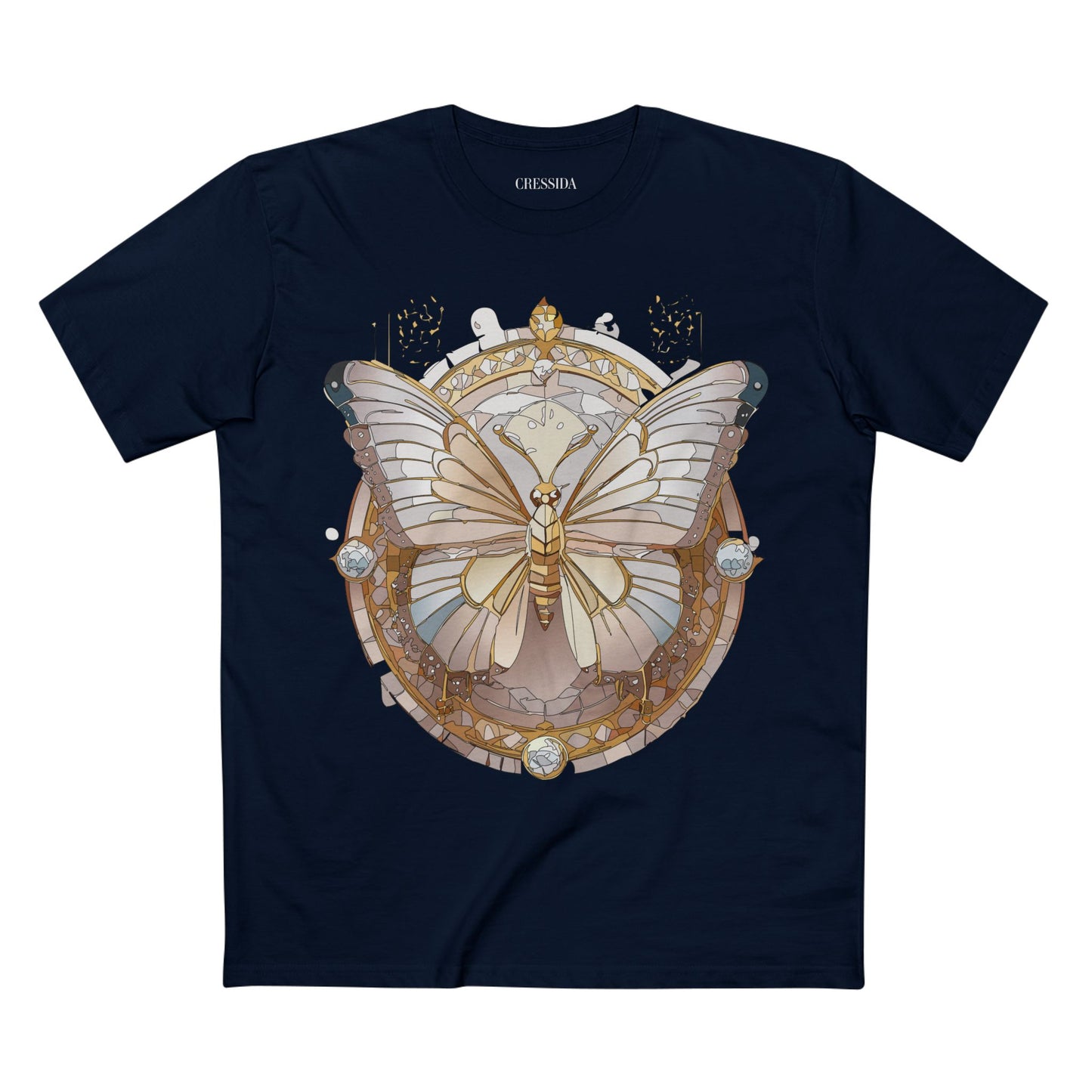 Butterfly shirt, Shirt with Butterfly, Tee Shirt with Antique Butterfly