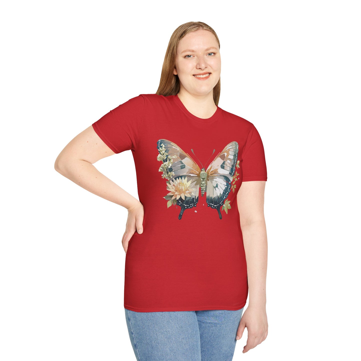 Butterfly Shirt, T Shirt with Butterfly, Monarch Shirt