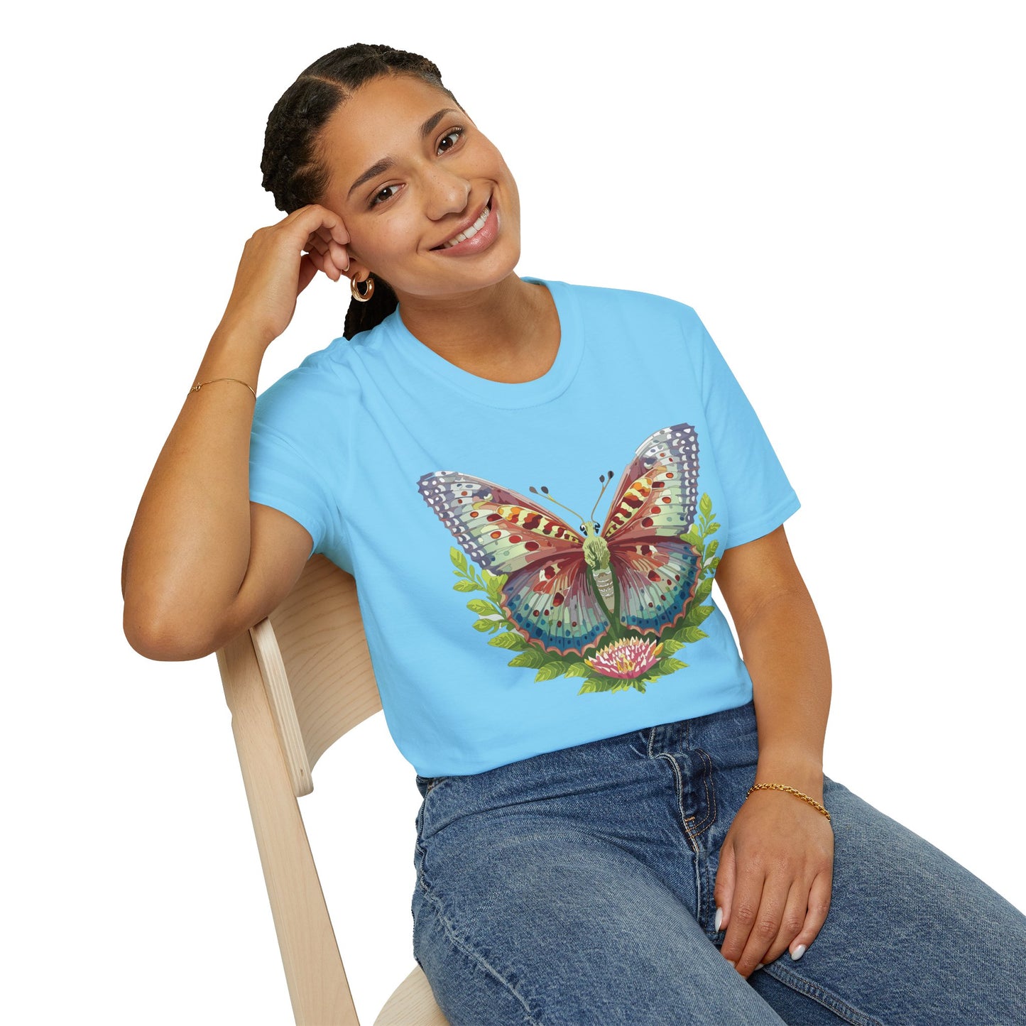 Butterfly Shirt, T Shirt with Butterfly, Monarch Shirt