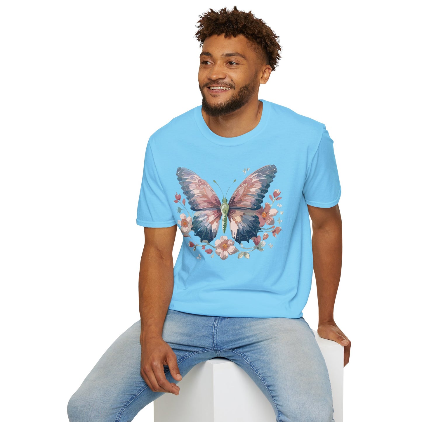 Butterfly Shirt, T Shirt with Butterfly, Monarch Shirt