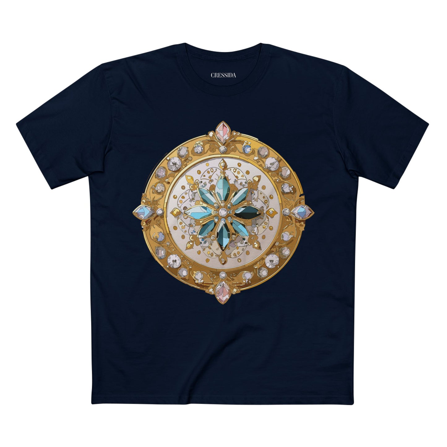 Medallion Shirt, Shirt with Medallion, Tee Shirt with Medal